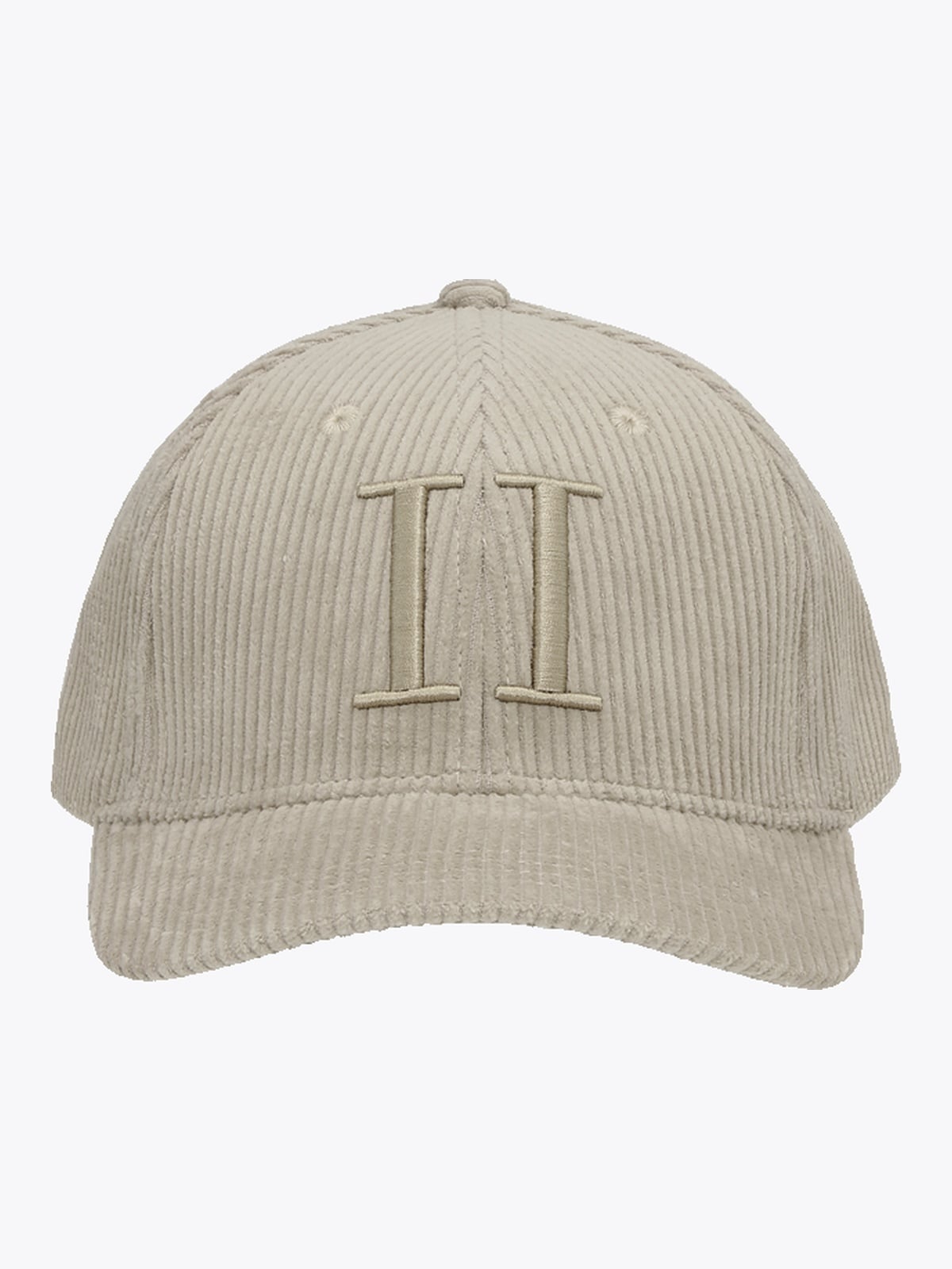 Les Deux Core Corduroy Baseball Cap Beige
