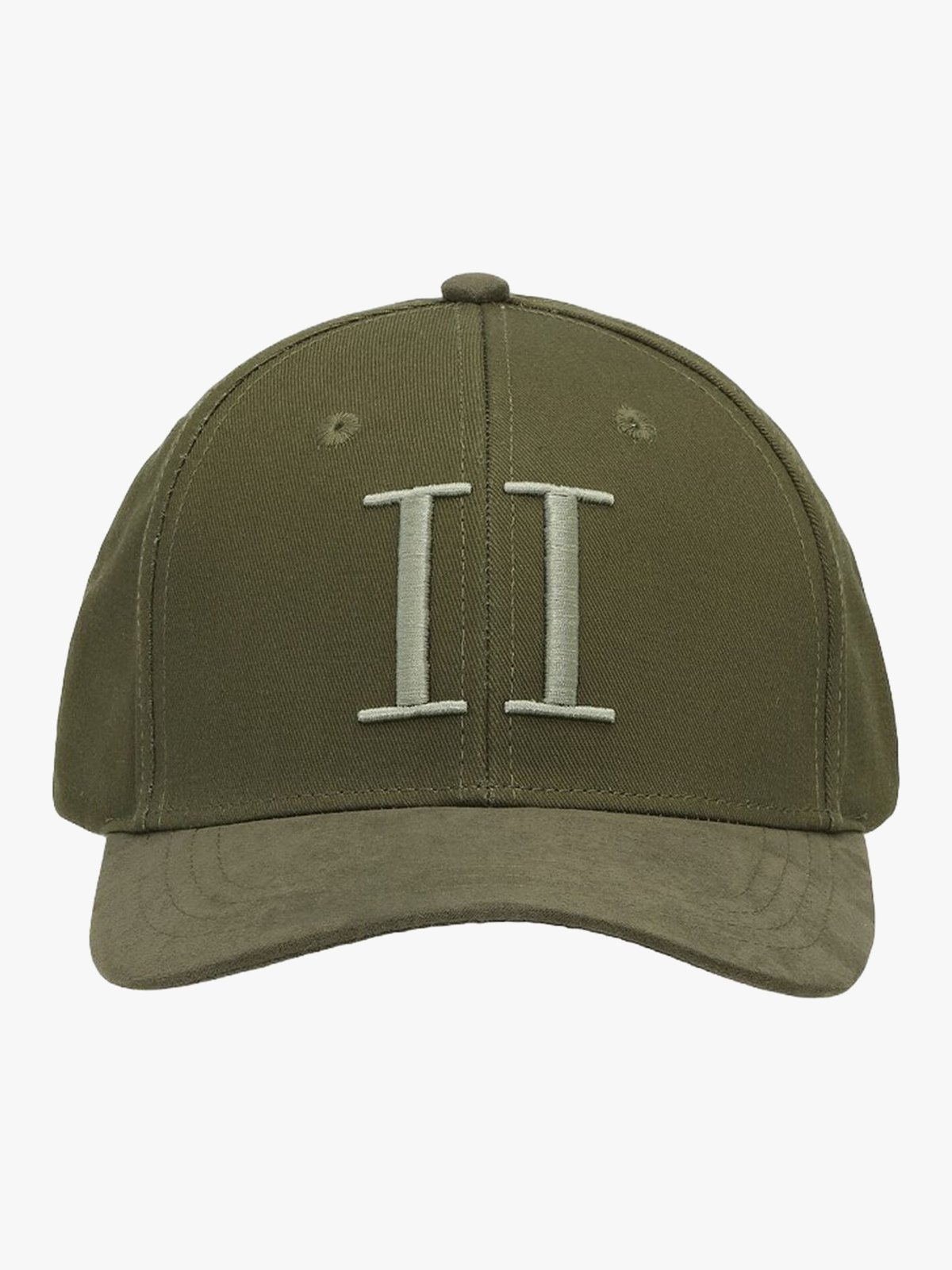 Les Deux Core Baseball Cap Olive Night