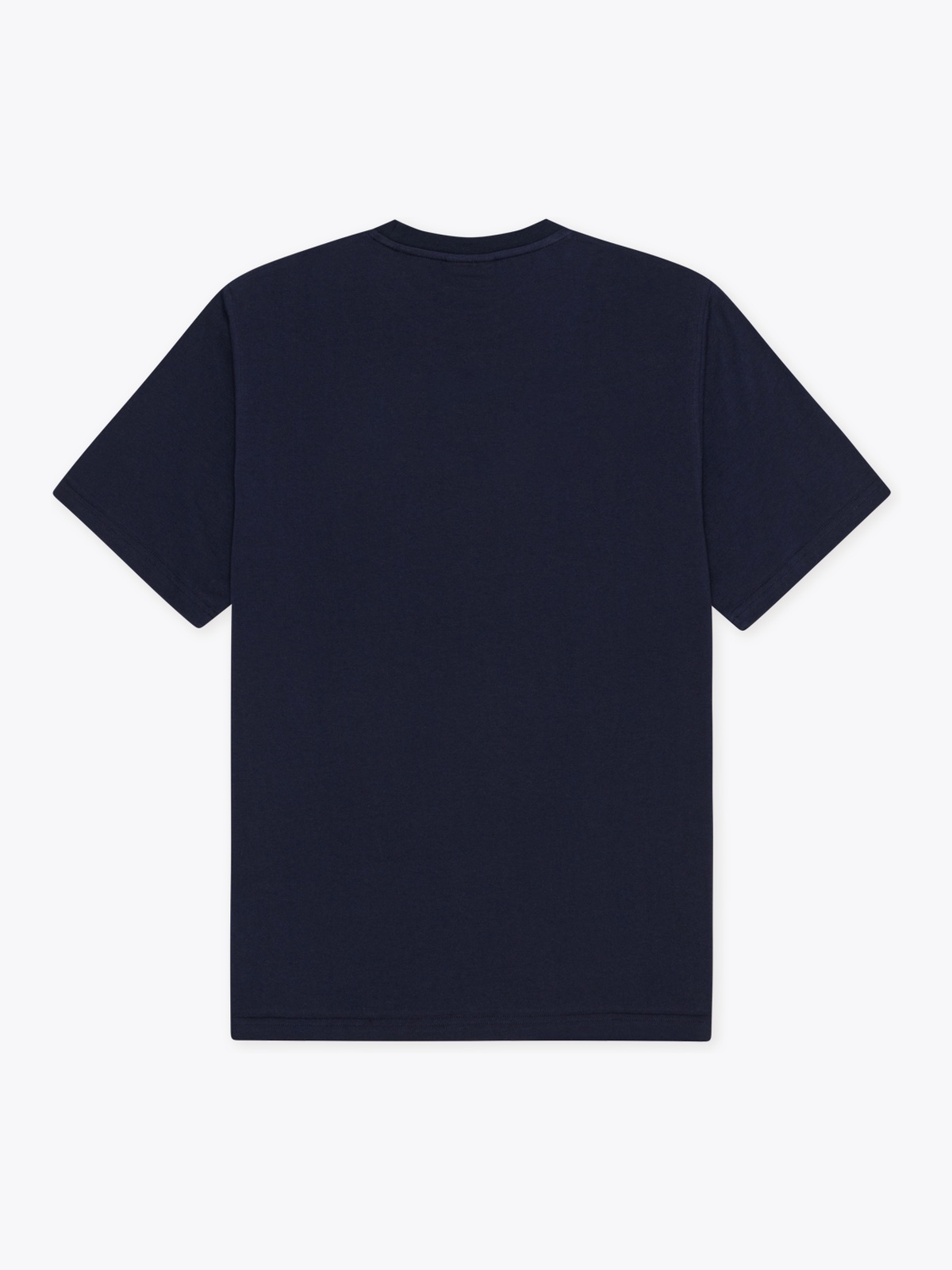 Les Deux Signature Print T-Shirt Blå