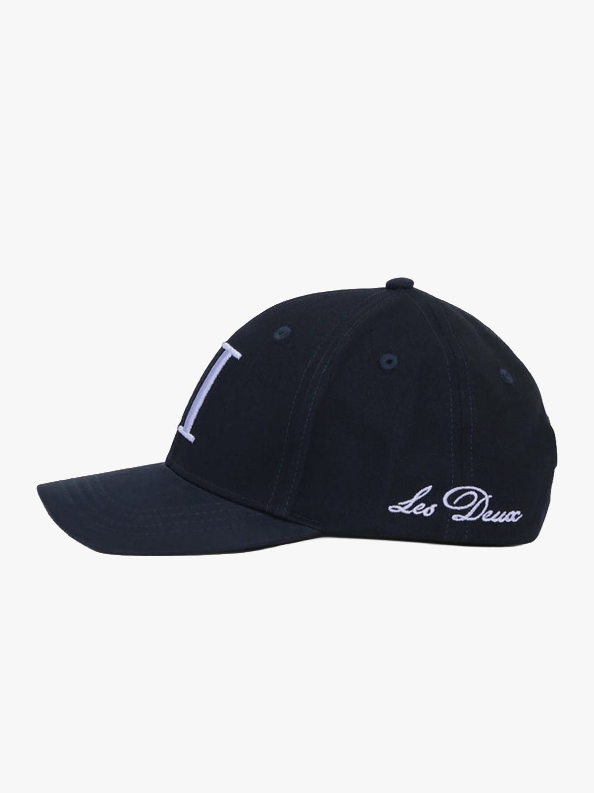 Les Deux Core Baseball Cap Dark Navy Blue