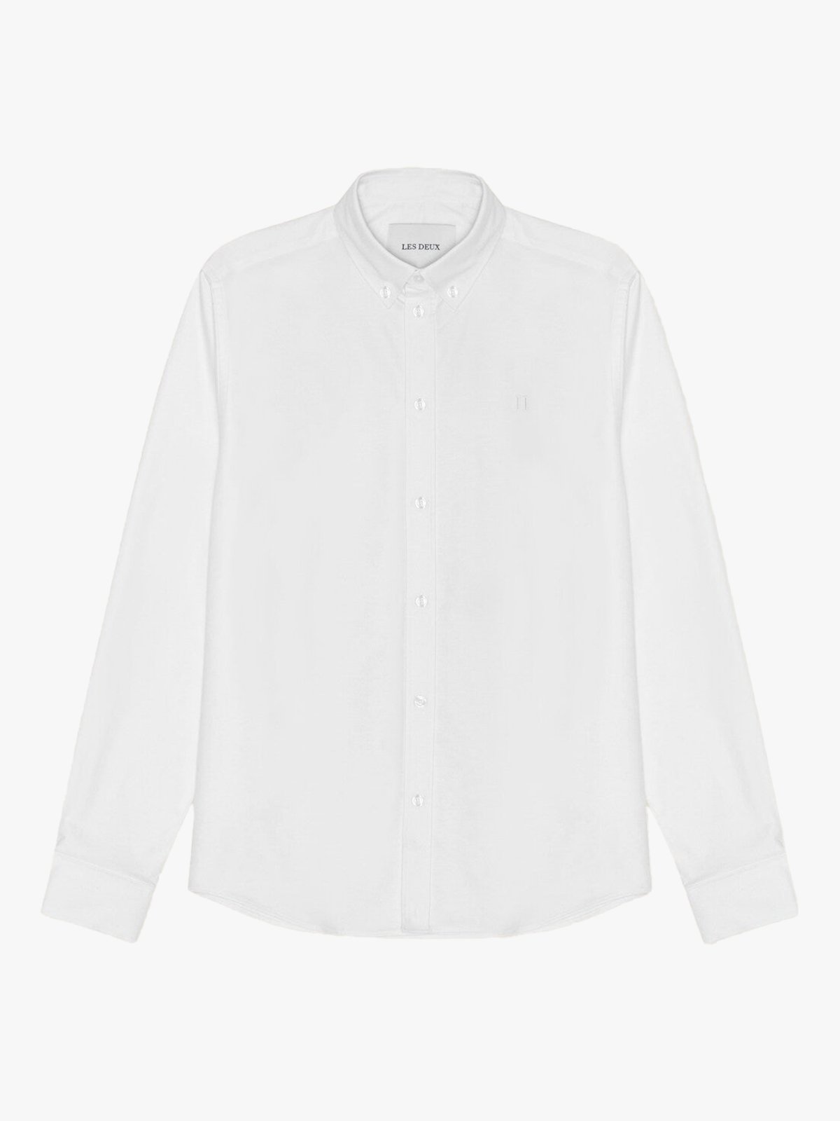 Les Deux Konrad Oxford Shirt White