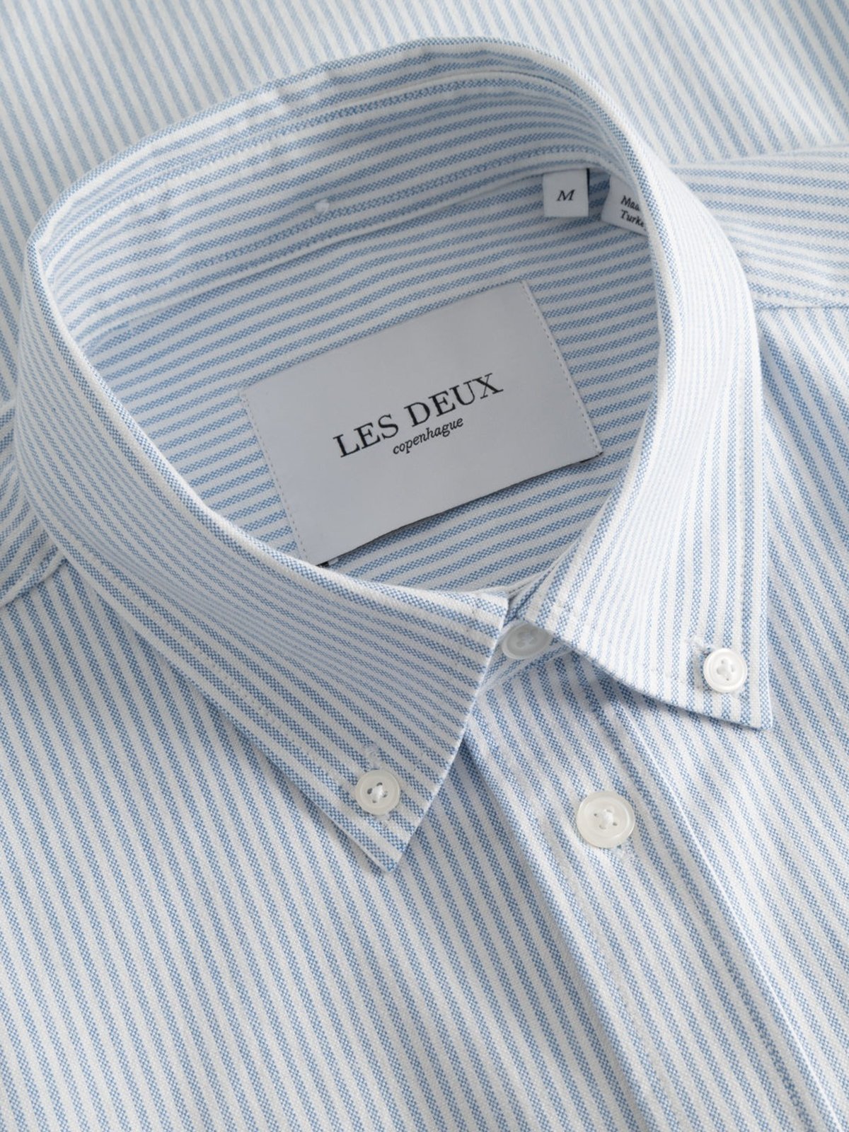 Les Deux Konrad Oxford Shirt Blue / White