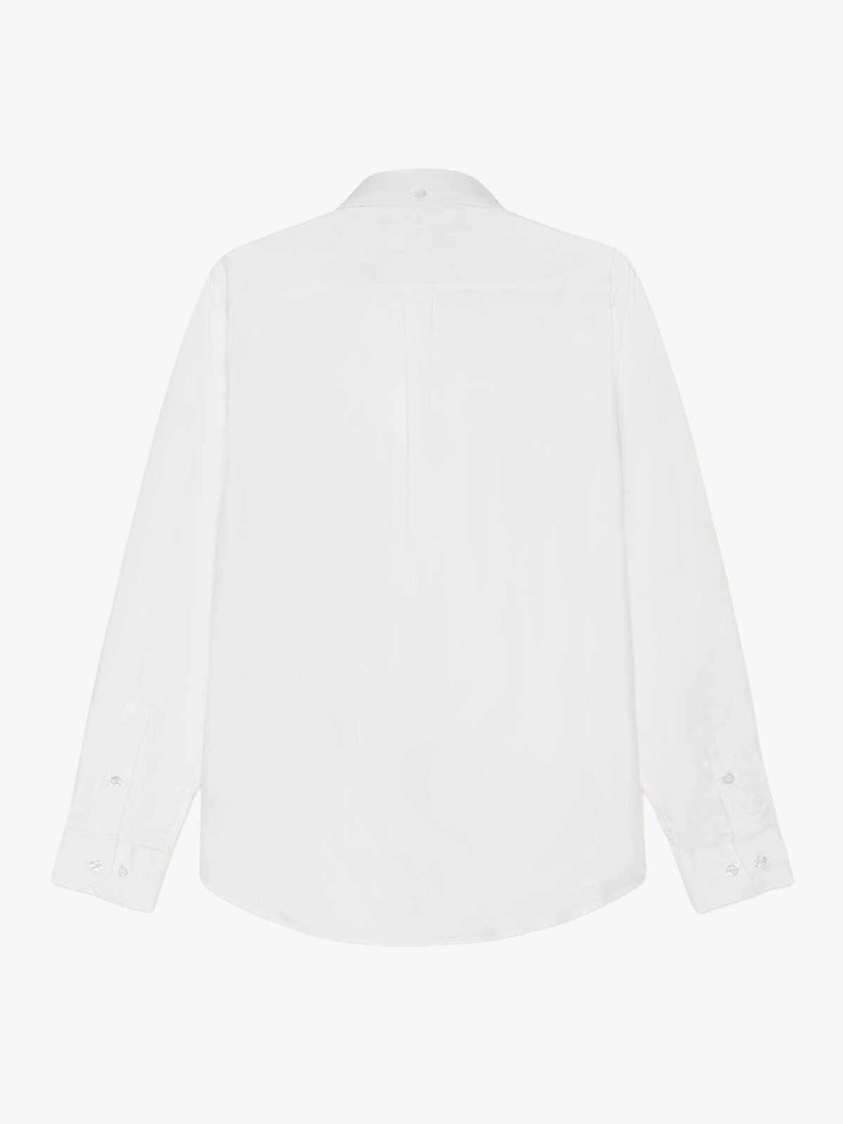 Les Deux Konrad Contrast Oxford Shirt White / White