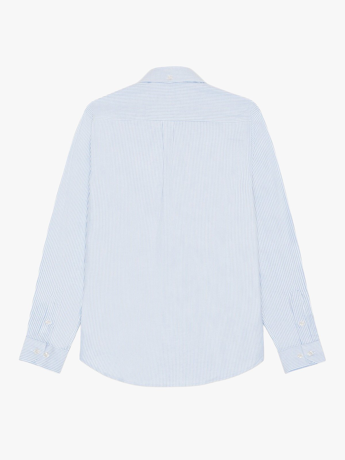 Les Deux Konrad Contrast Oxford Shirt Light Blue / White