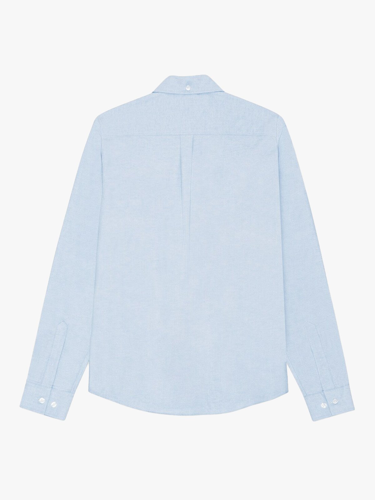 Les Deux Konrad Contrast Oxford Shirt Light Blue / White
