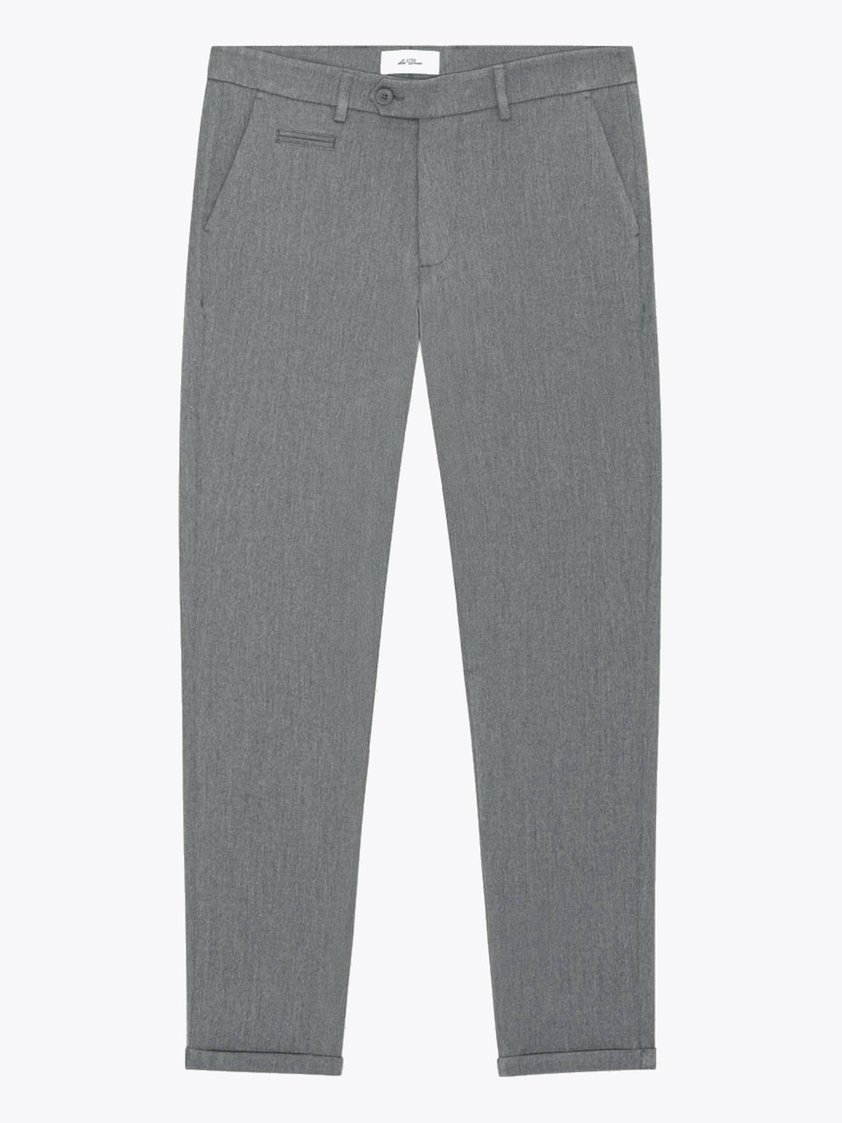 Les Deux Como Suit Pants Grey Melange