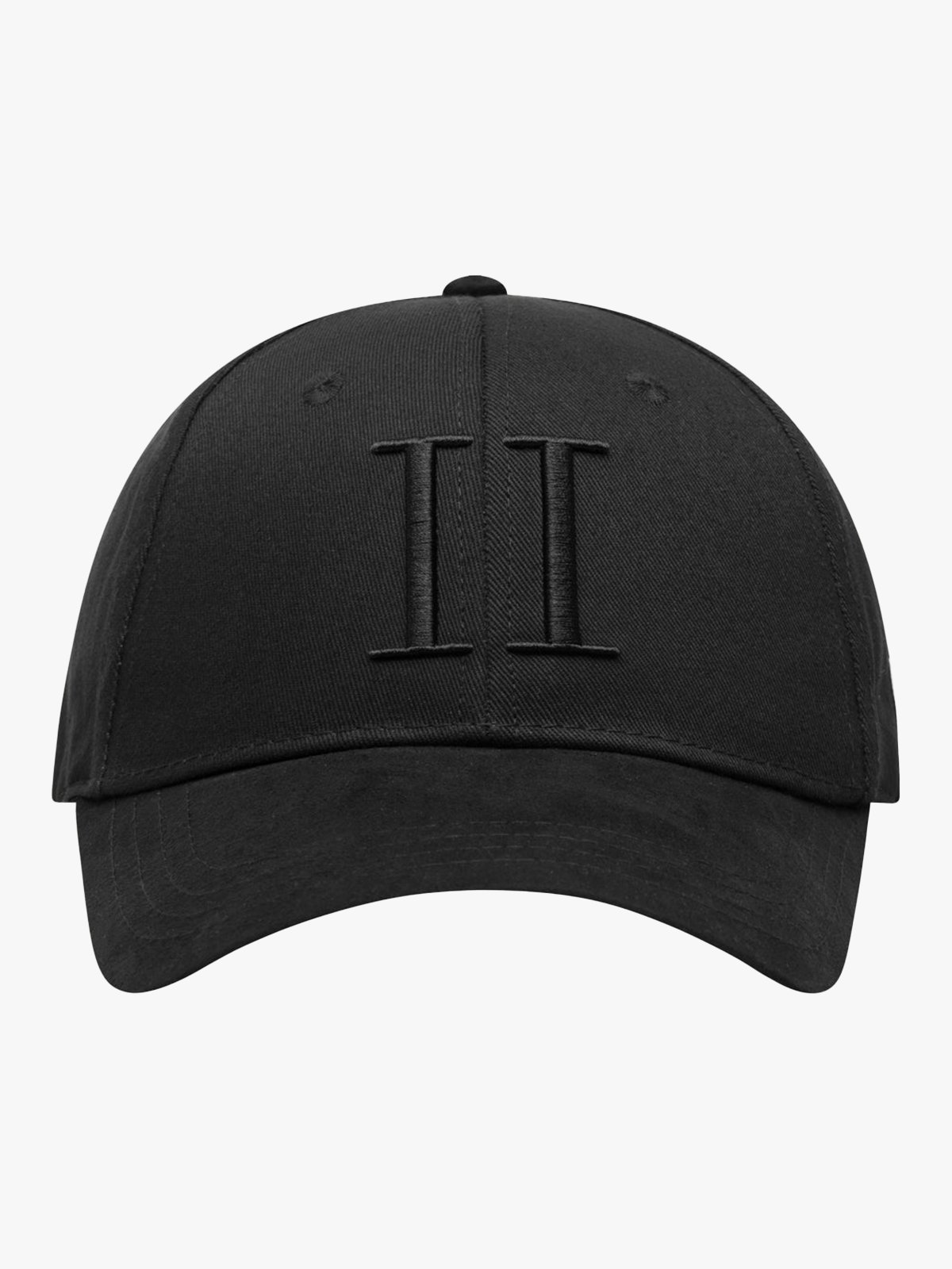 Les Deux Baseball Cap Suede II Black