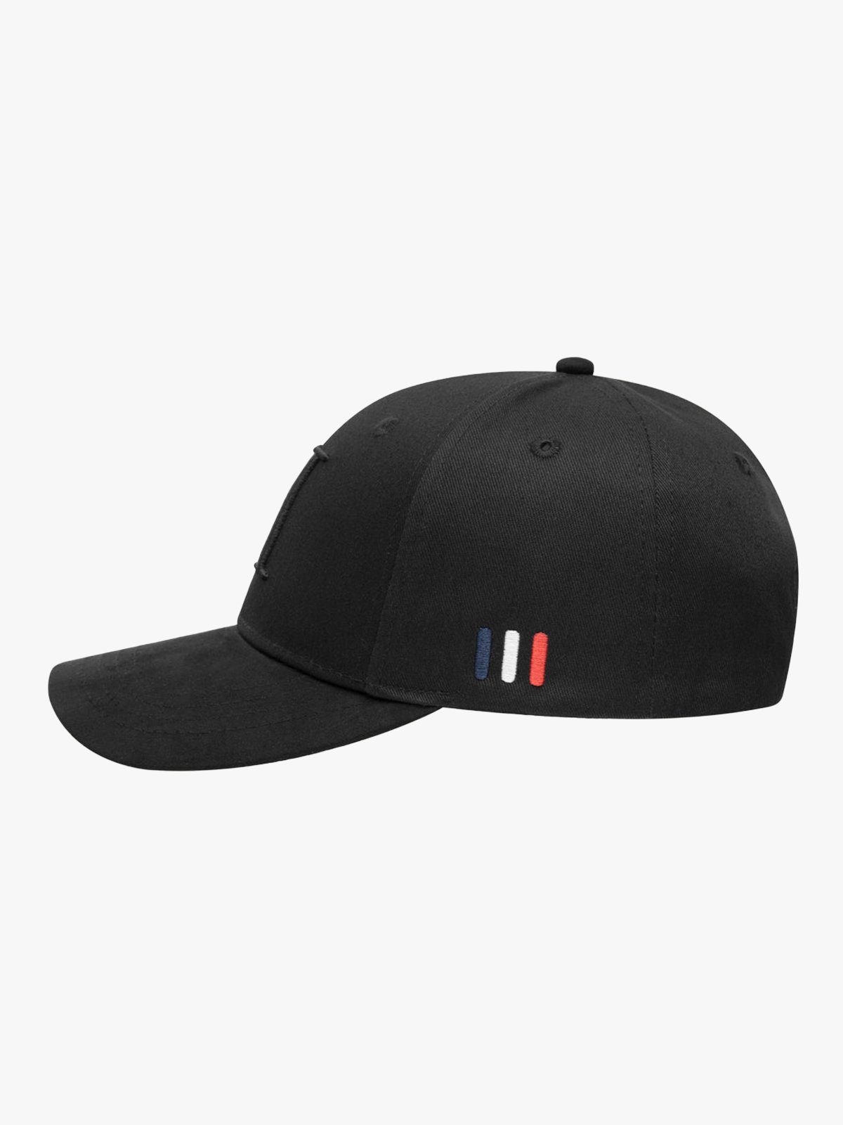 Les Deux Baseball Cap Suede II Black