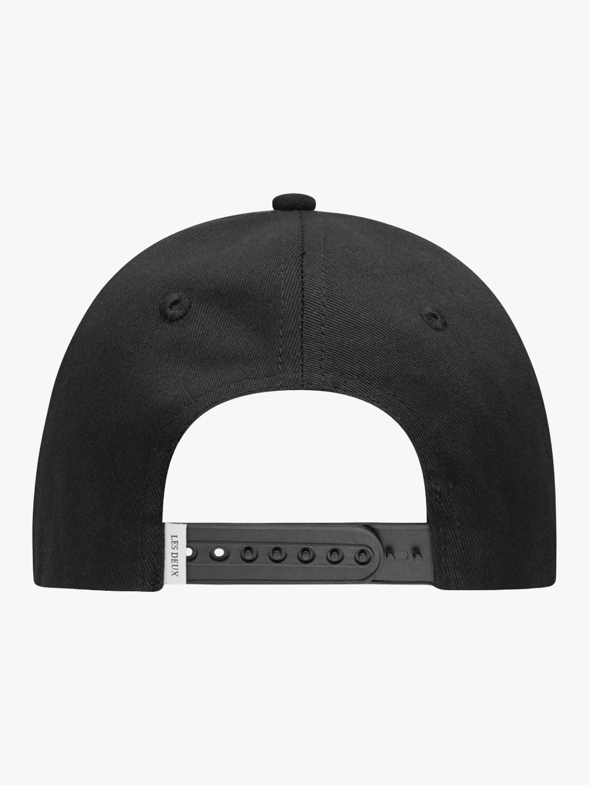 Les Deux Baseball Cap Suede II Black