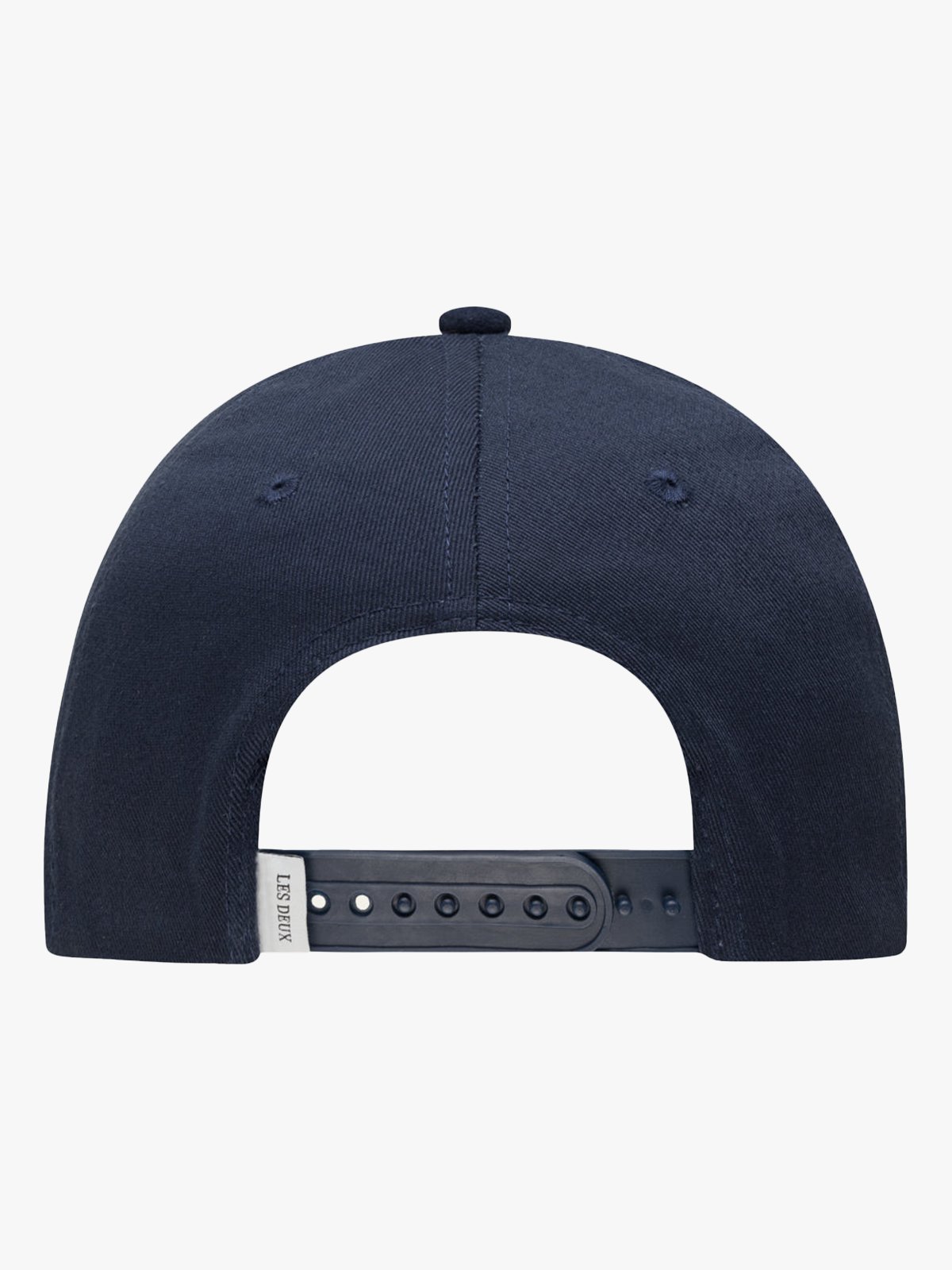 Les Deux Baseball Cap Suede II Dark Navy / White