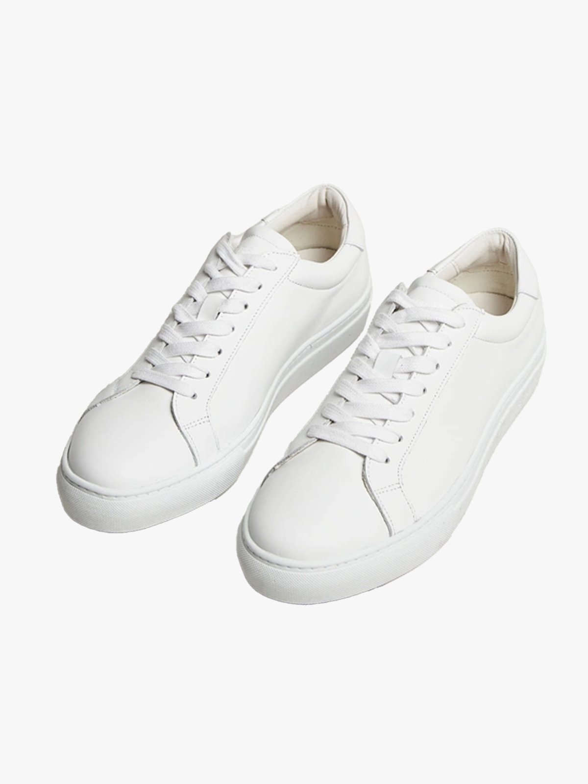 Les Deux Theodor Leather Sneaker White