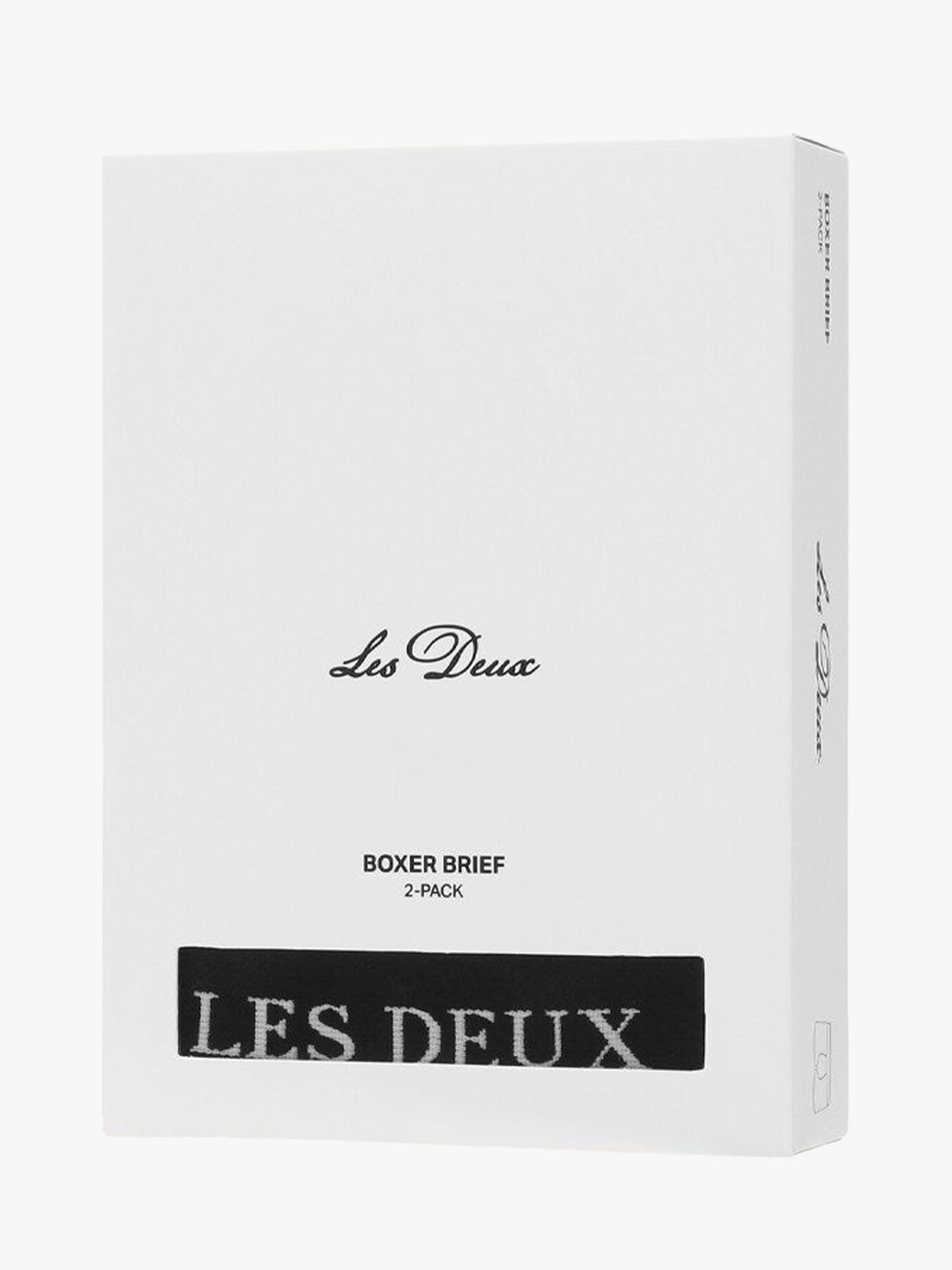 Les Deux Warren 2-Pack Boxers Black