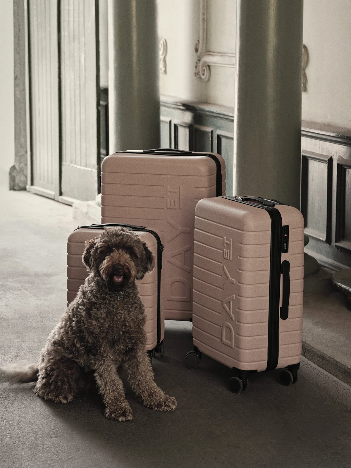 DAY ET Day LHR 20" Suitcase LOGO Cloud Rose / Rose