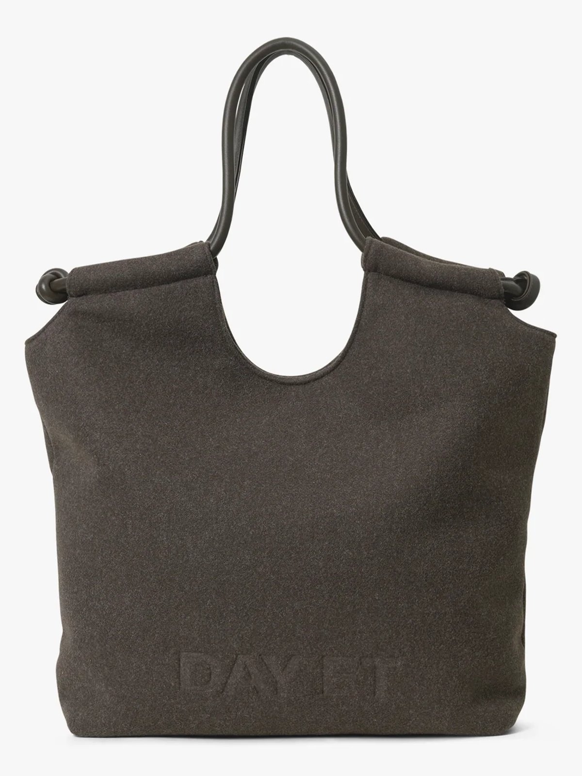 DAY ET Day Woolen Tote Chocolate Melange