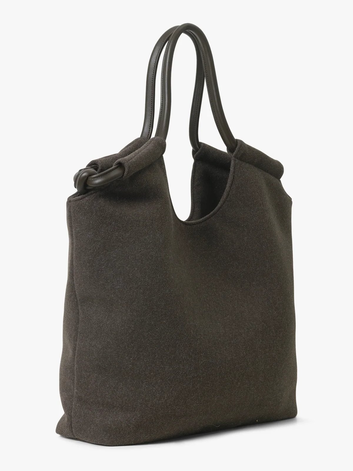 DAY ET Day Woolen Tote Chocolate Melange