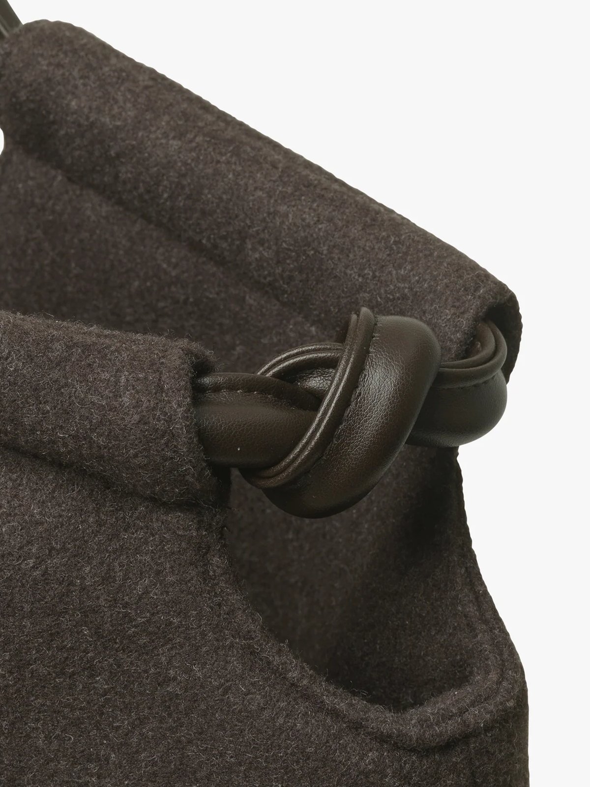 DAY ET Day Woolen Tote Chocolate Melange