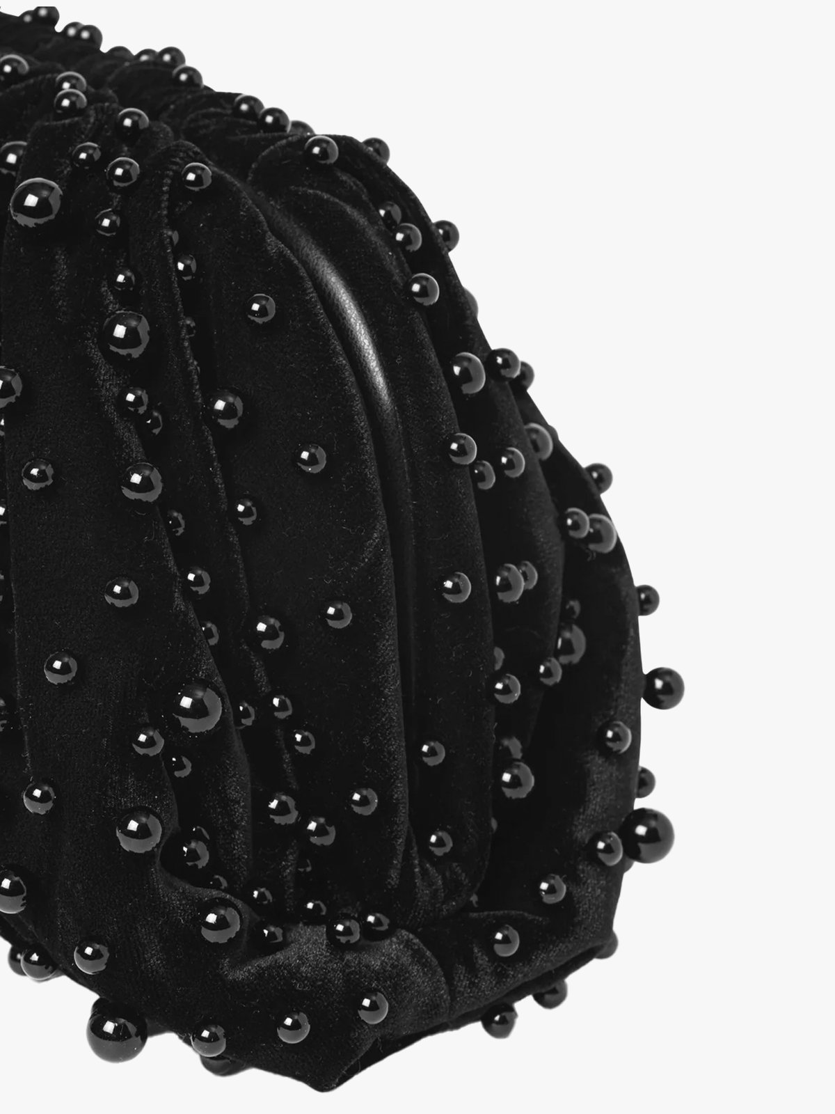 DAY ET Day Pearly Velvet Clutch Black