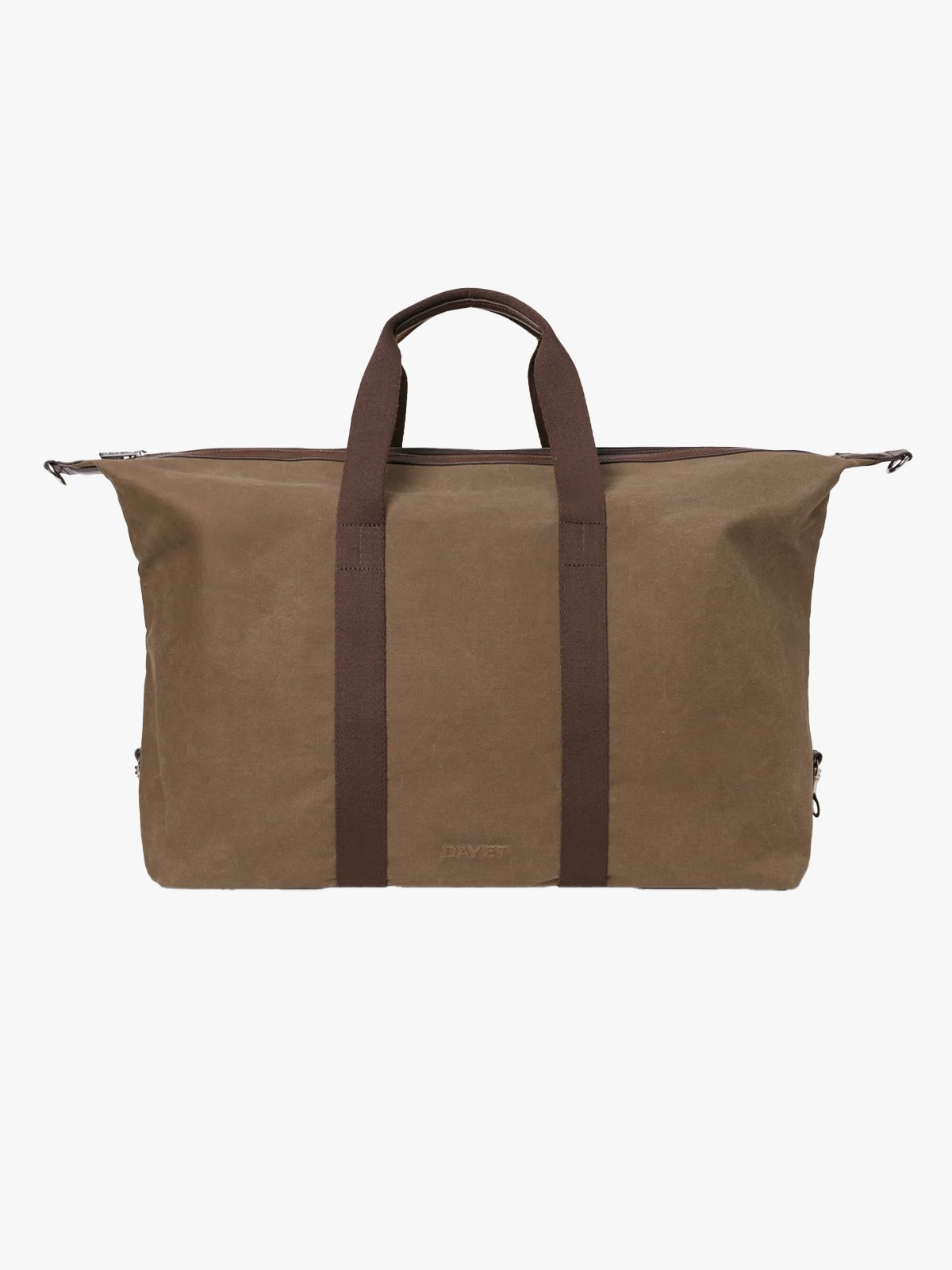 DAY ET Day Waxed Cotton Weekend Bag Major Brown