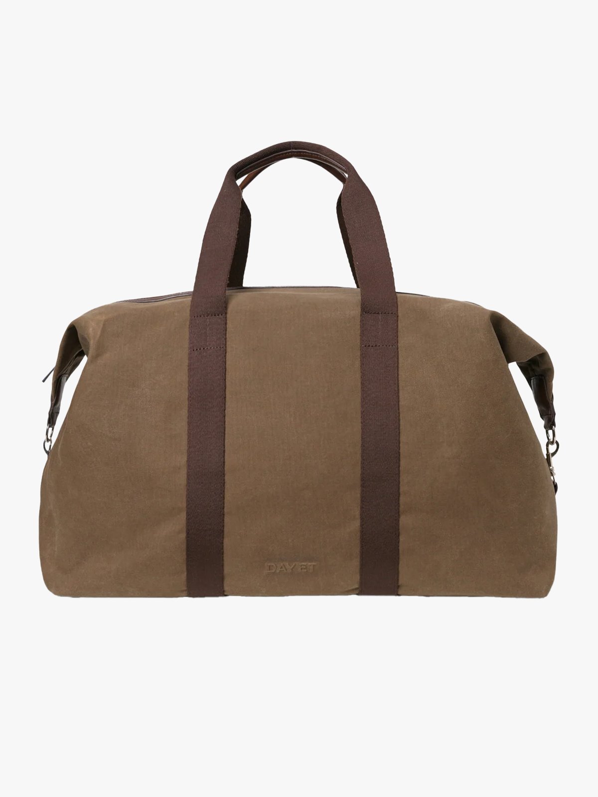 DAY ET Day Waxed Cotton Weekend Bag Major Brown