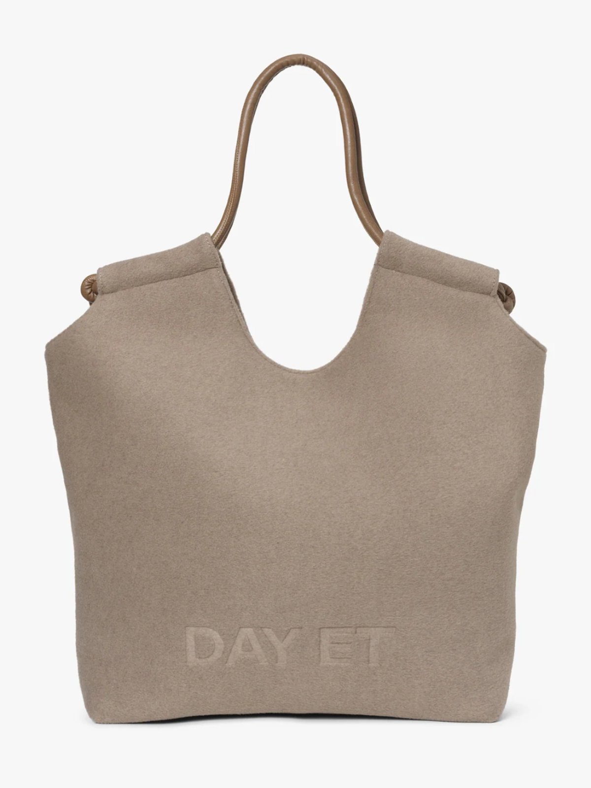 DAY ET Day Woolen Tote Chocolate Chip / Brown