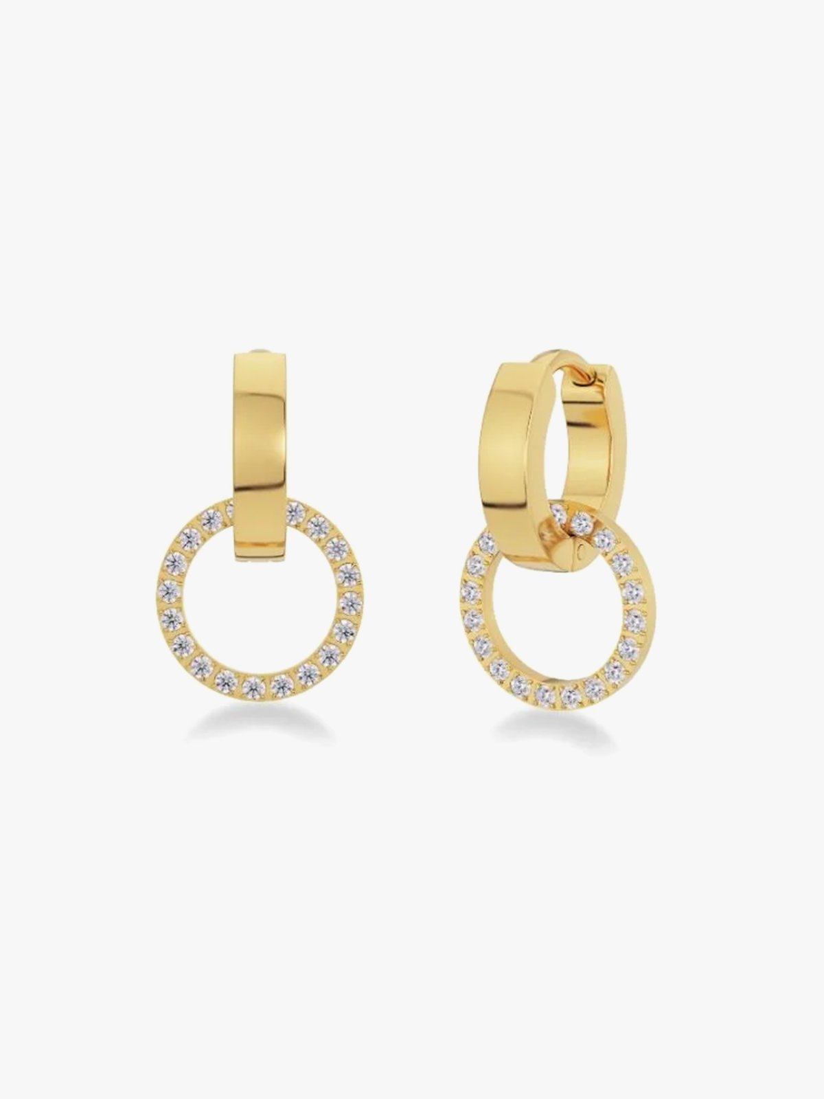 Edblad Eternal Orbit Earrings Gold Gold