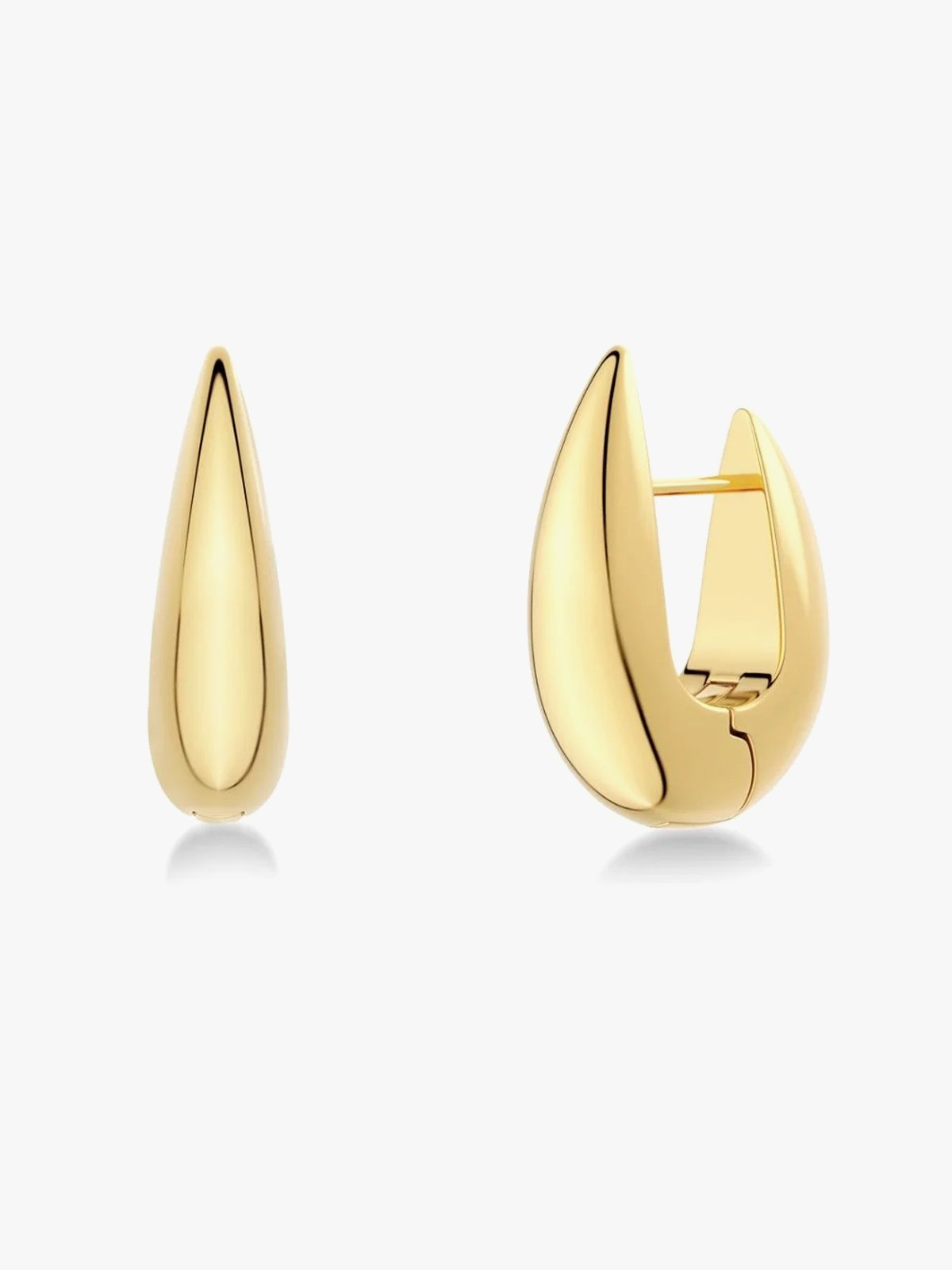 Edblad Crest Hoops L Gold Gold