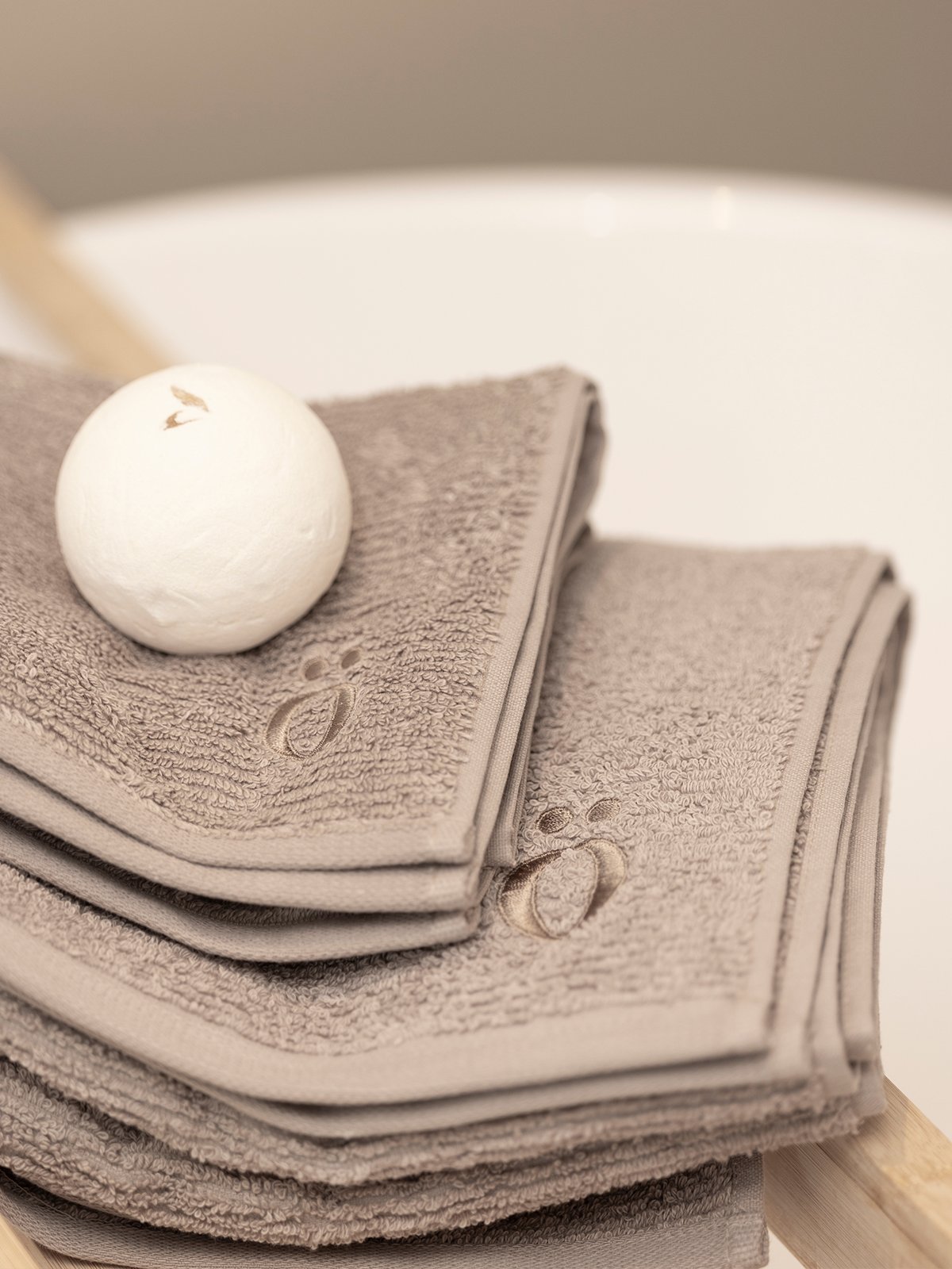 Sögne Håndkle Beige 50X70 Cm Beige