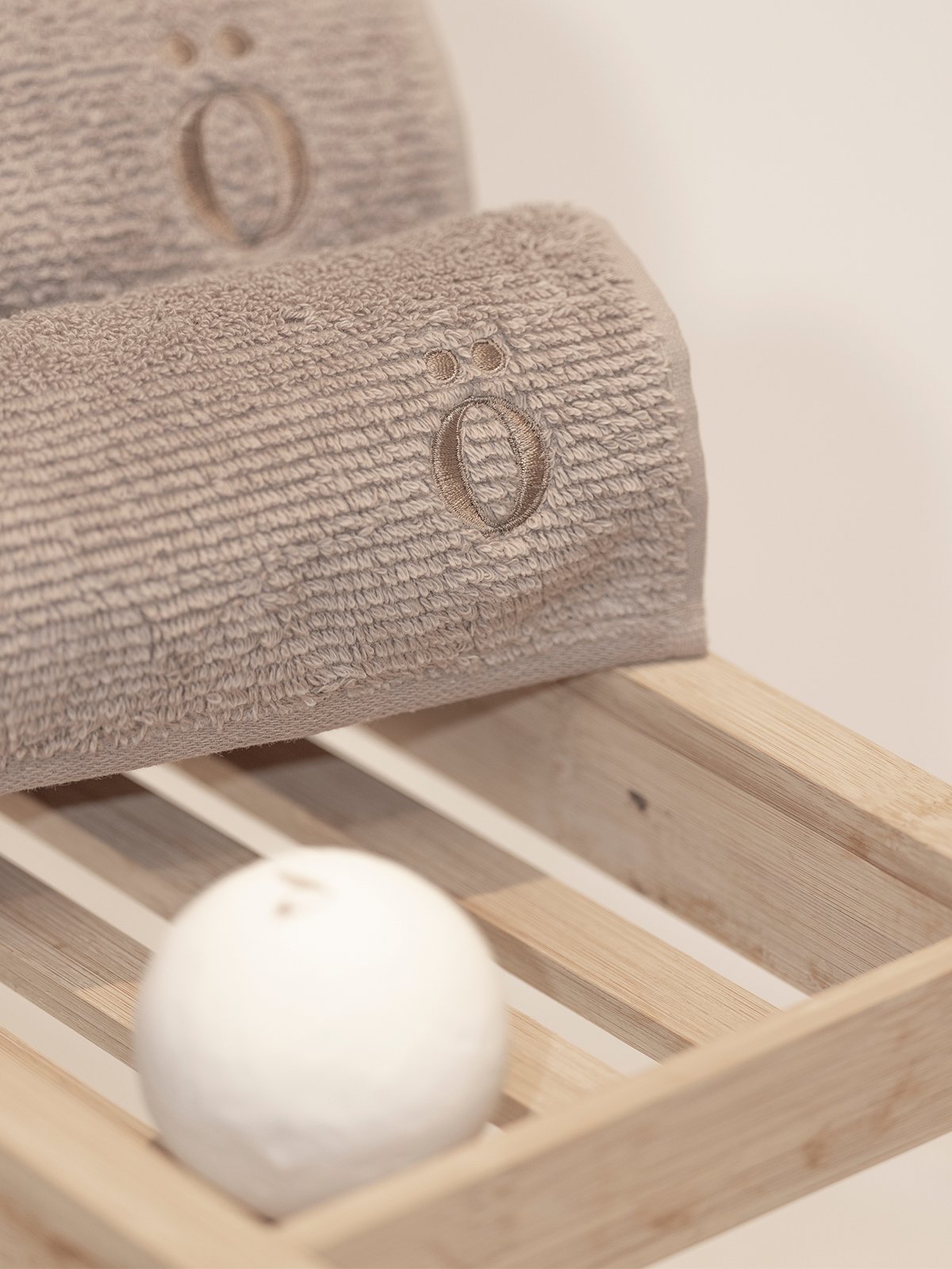 Sögne Håndkle Beige 50X70 Cm Beige