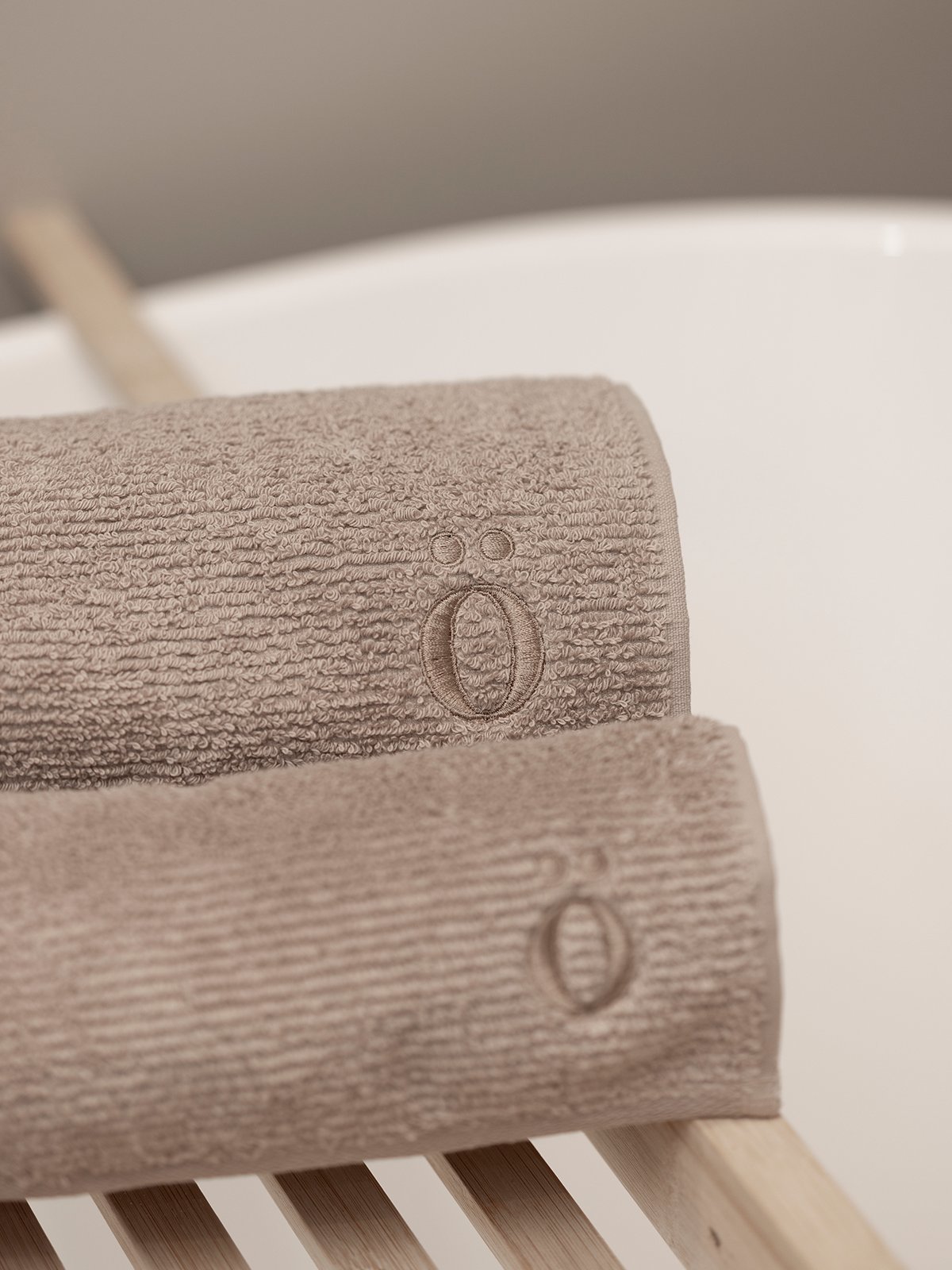 Sögne Håndkle Beige 70X140 Cm Beige