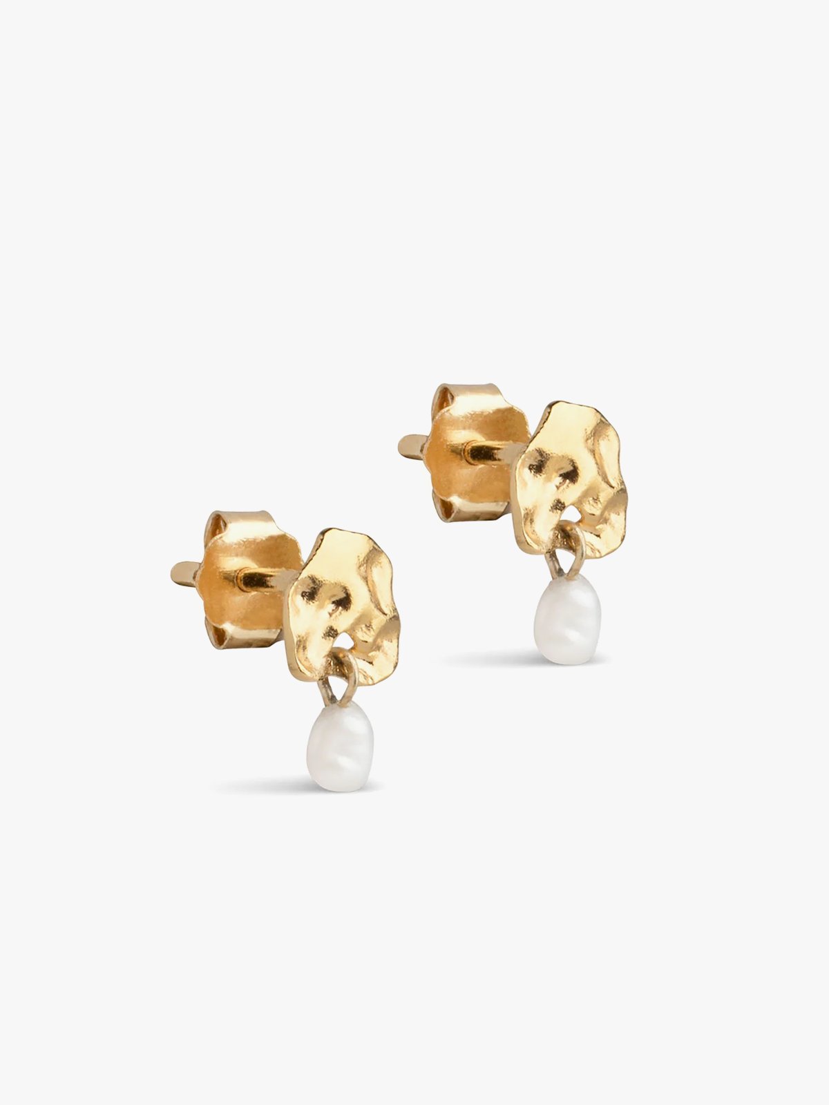 ENAMEL Copenhagen Significant Pearl Hoops Pearls