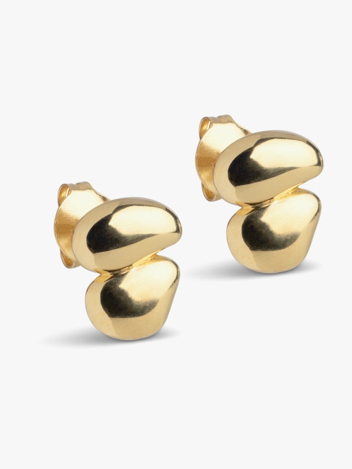 ENAMEL Copenhagen Melia Studs Gullbelagt