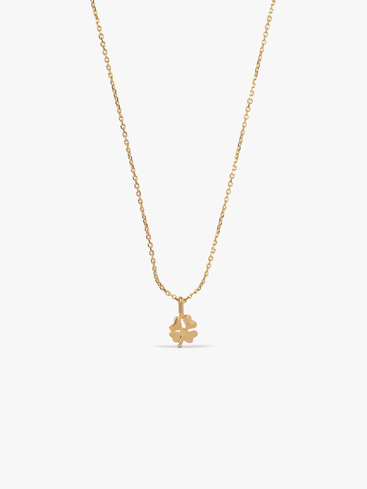 ENAMEL Copenhagen Four-Leaf Clover Necklace Gull
