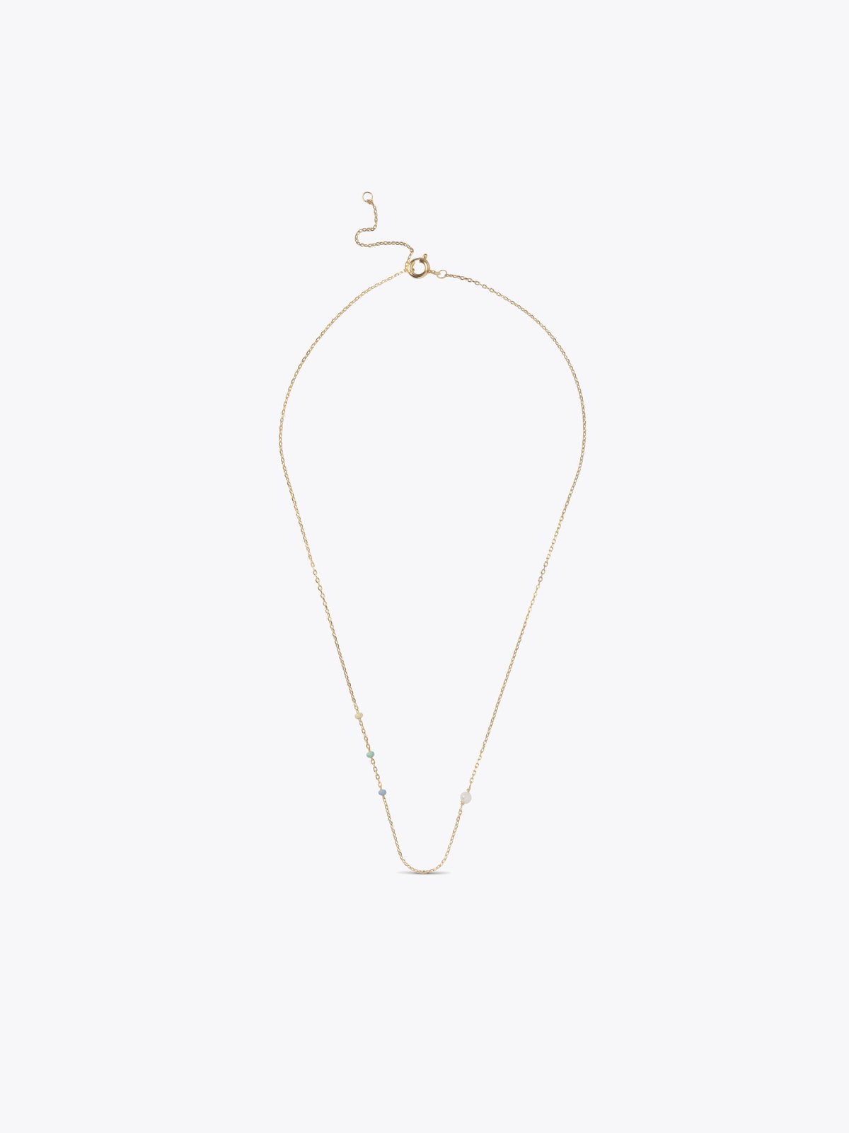 ENAMEL Copenhagen Lola Simple Necklace Citrus Sky