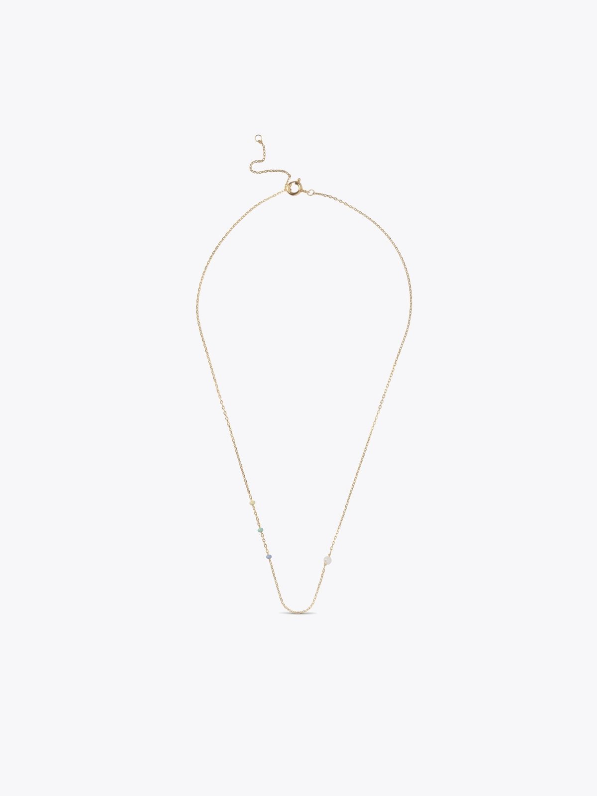 ENAMEL Copenhagen Lola Simple Necklace Citrus Sky