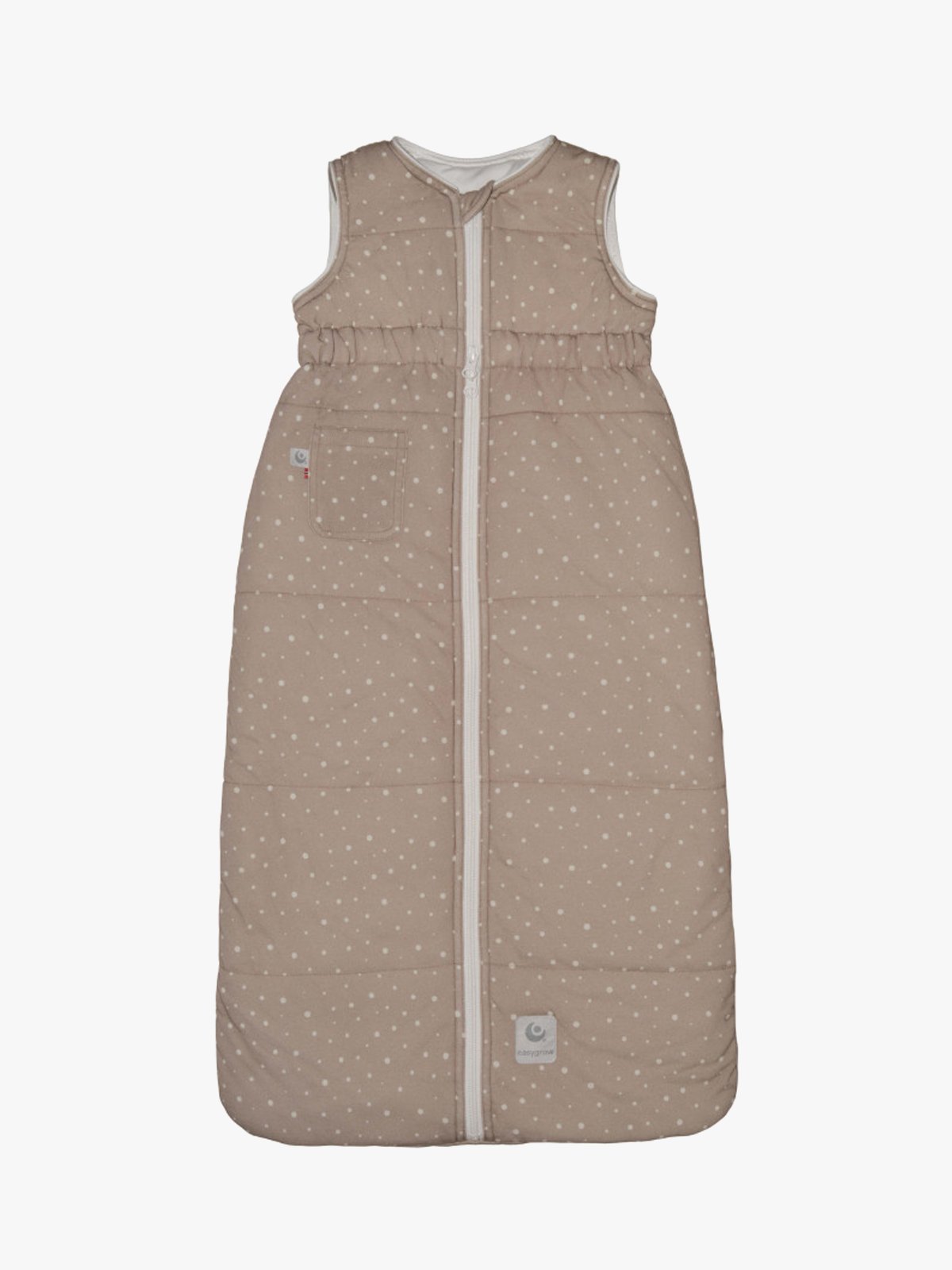 Easygrow Night Bag 0-6 Dot Taupe