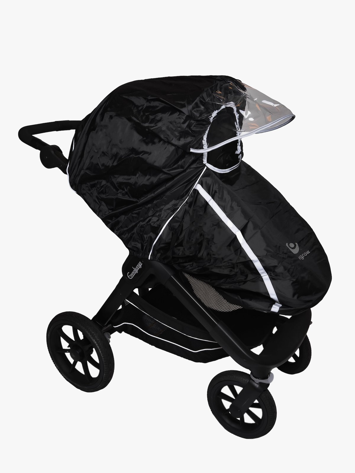 Easygrow Raincover Single Black Black