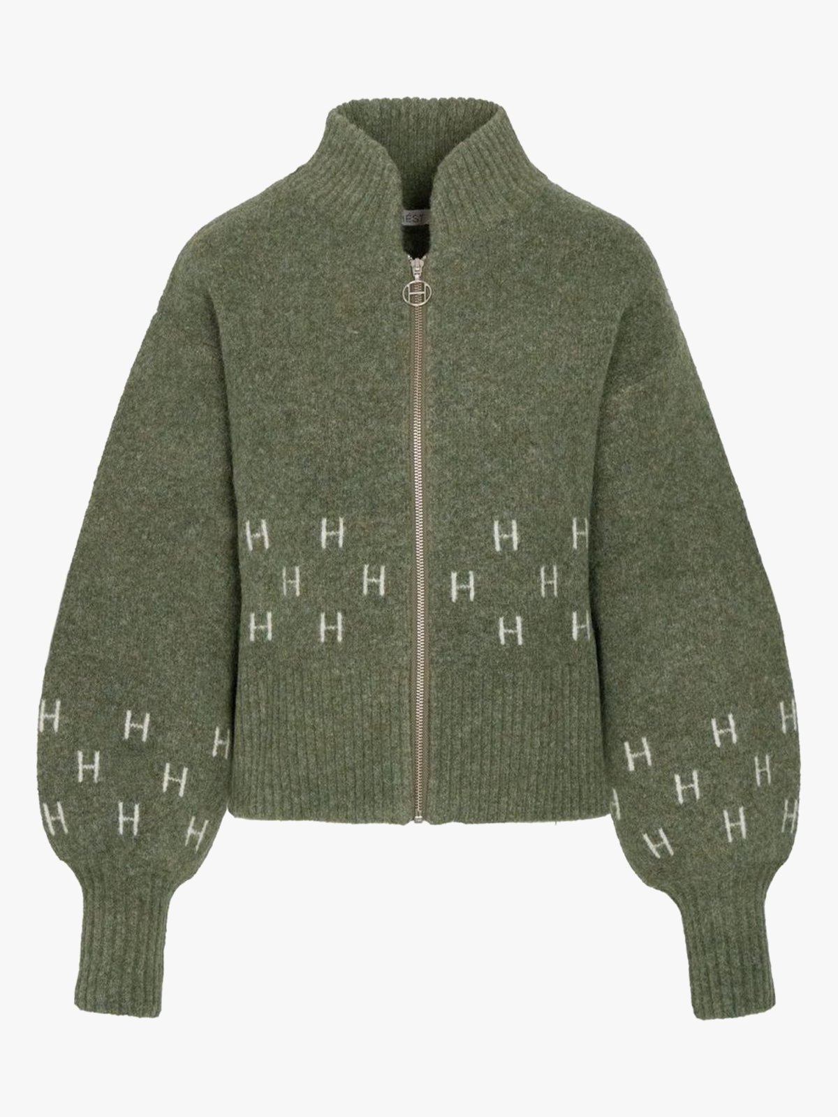 Hést Märtha Short Jacket Winter Moss
