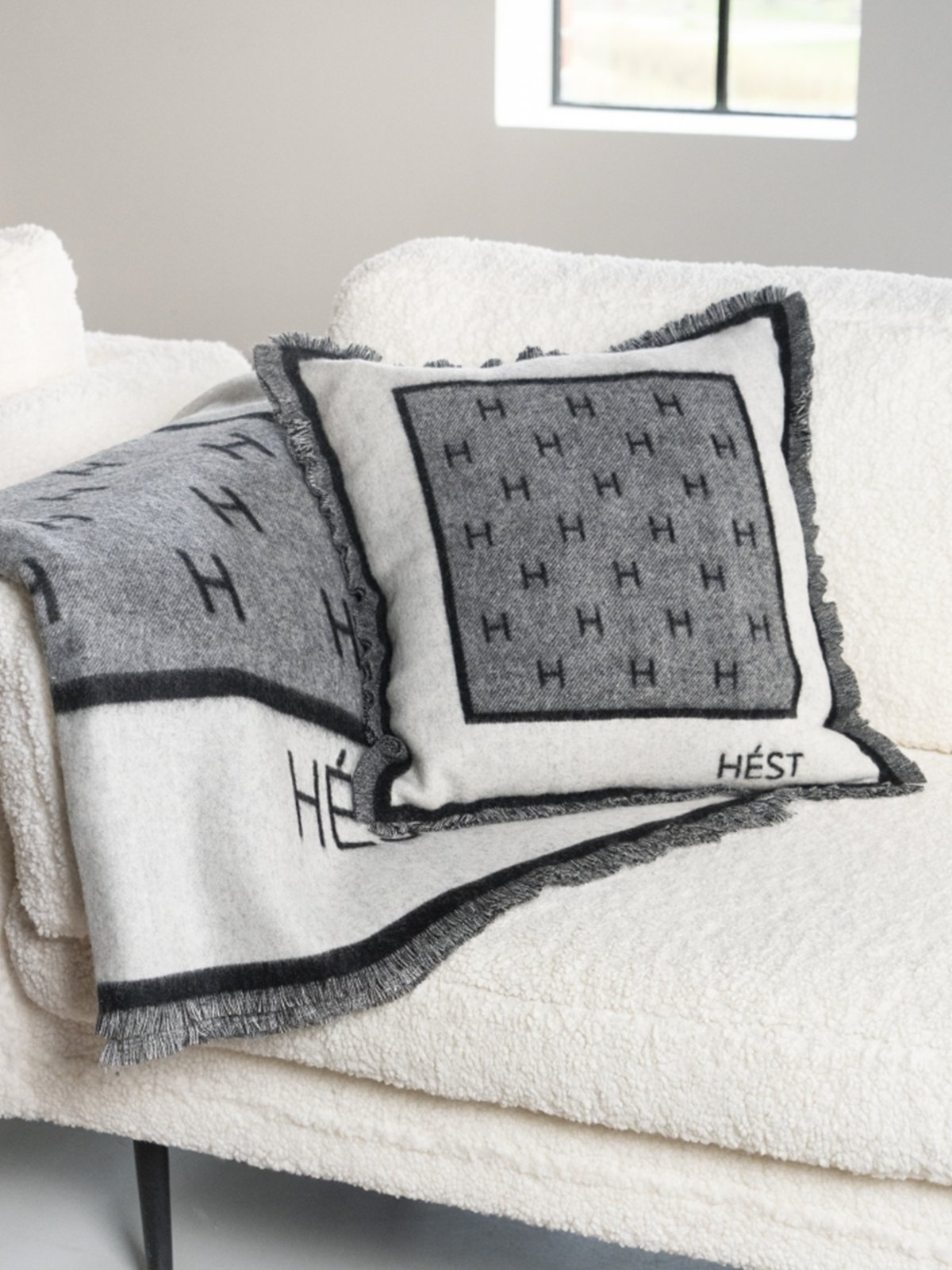 Hést Manon Pillowcase Jet Black