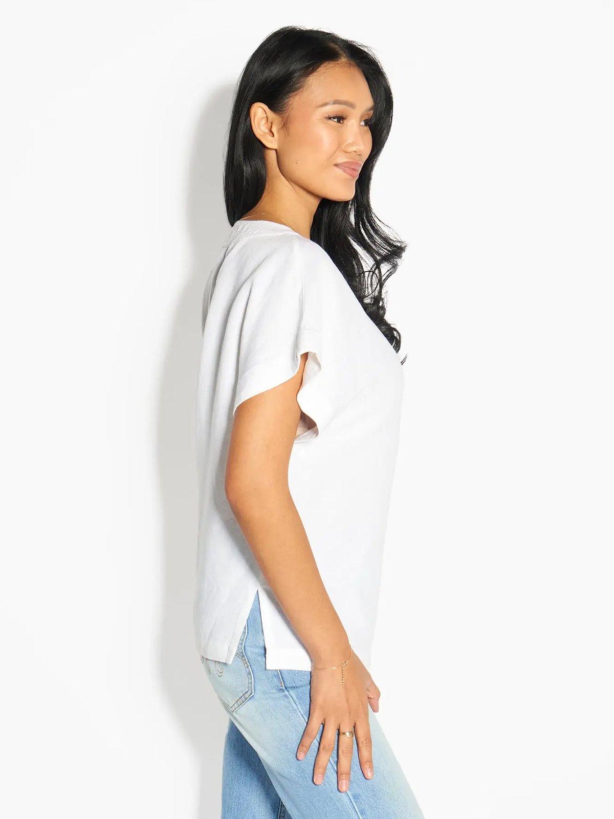 Hést Simone Top White Alyssum