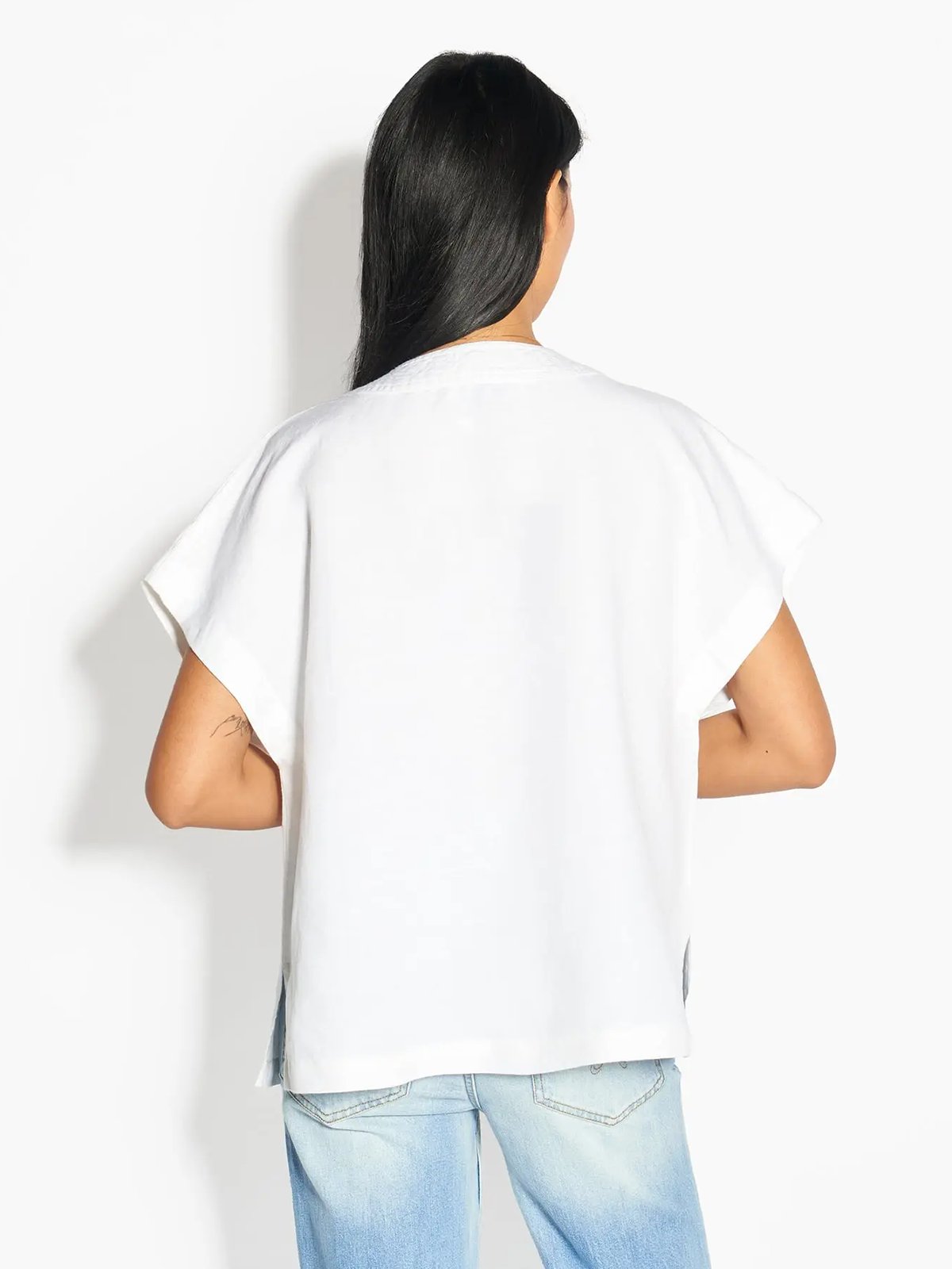 Hést Simone Top White Alyssum