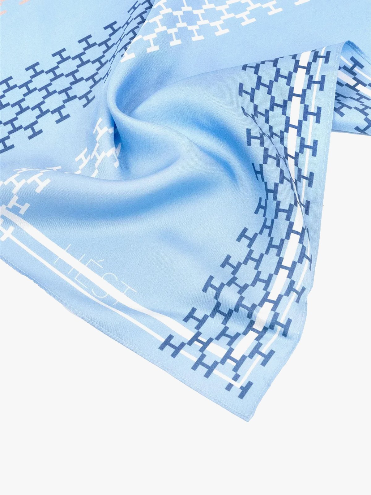 Hést Isadora Silk Scarf Large Skyway