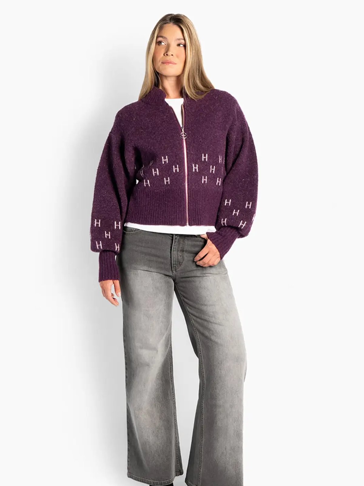 Hést Märtha Short Jacket Potent Purple
