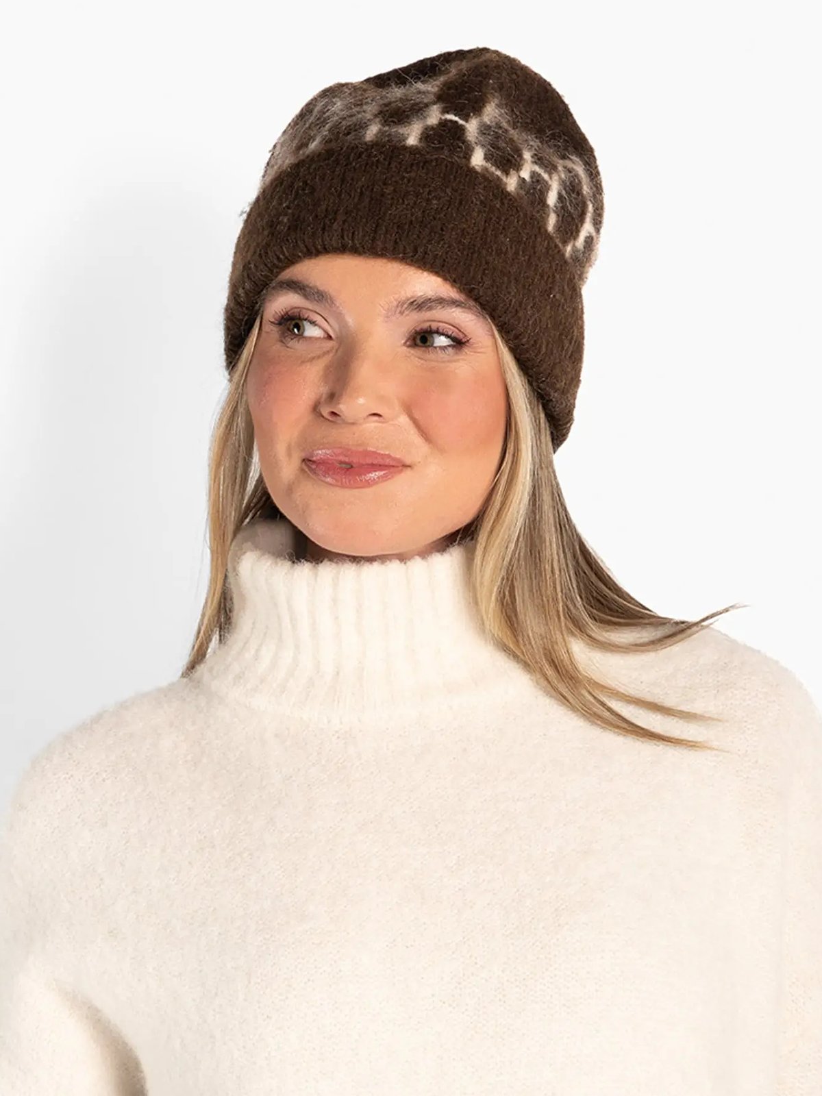 Hést Gera Beanie Dark Earth