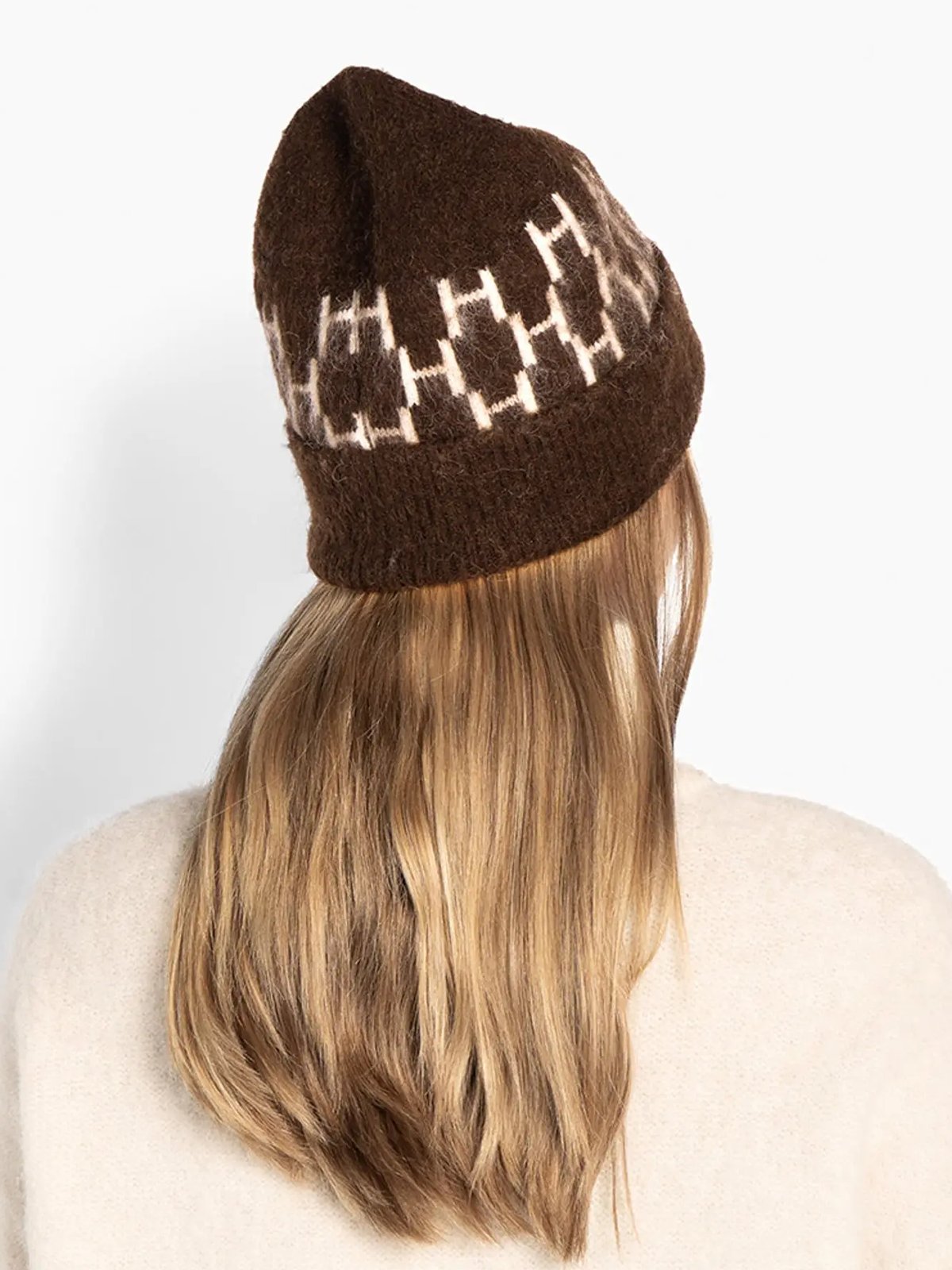 Hést Gera Beanie Dark Earth