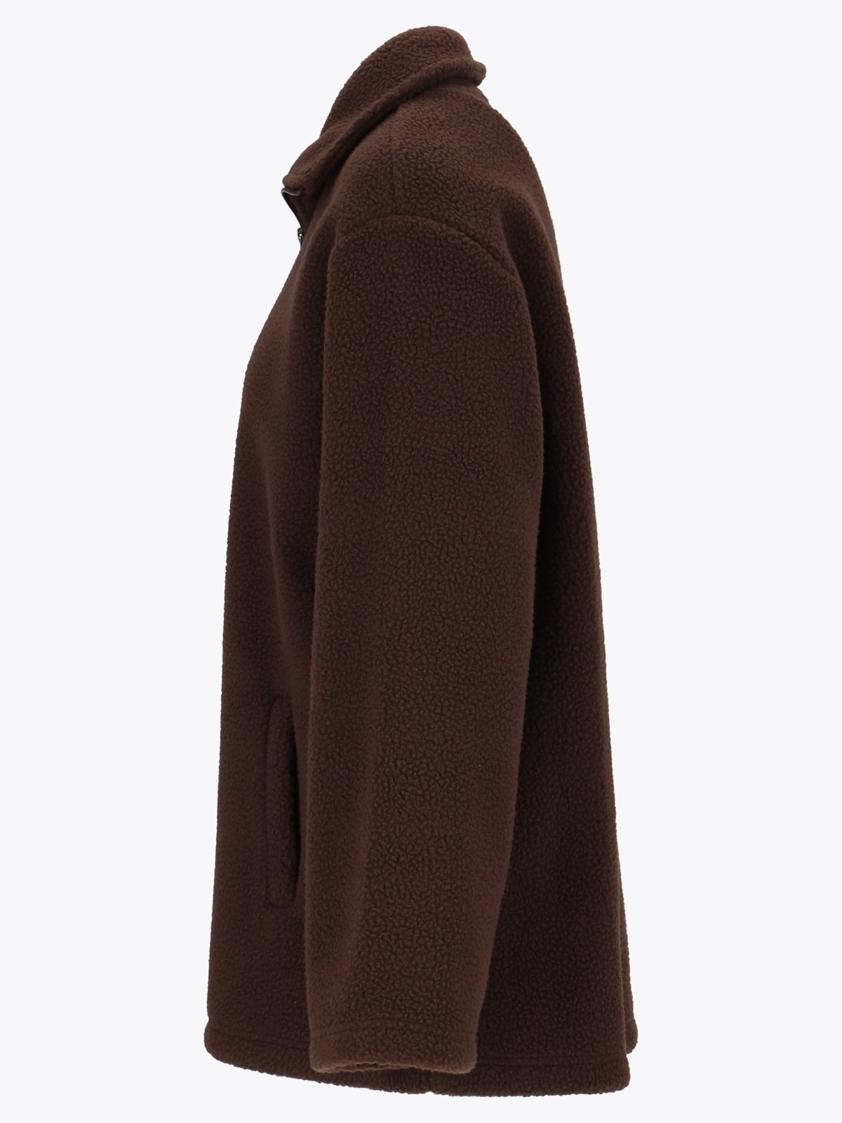 Exilli Ember Pile Zip Jacket Coffee