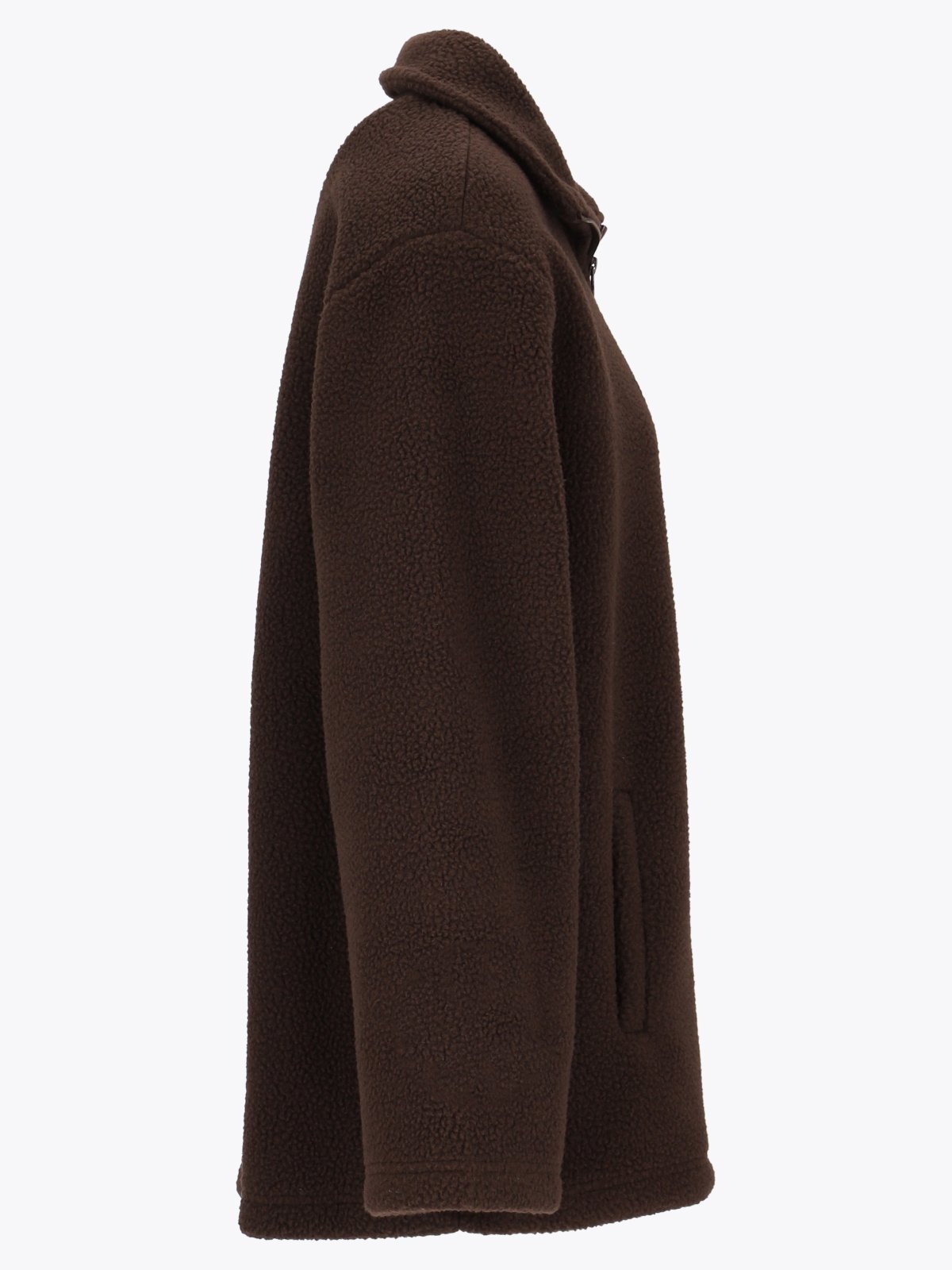 Exilli Ember Pile Zip Jacket Coffee