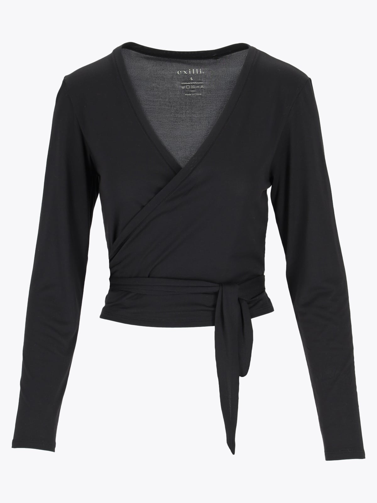 Exilli Luna Wrap Top Black
