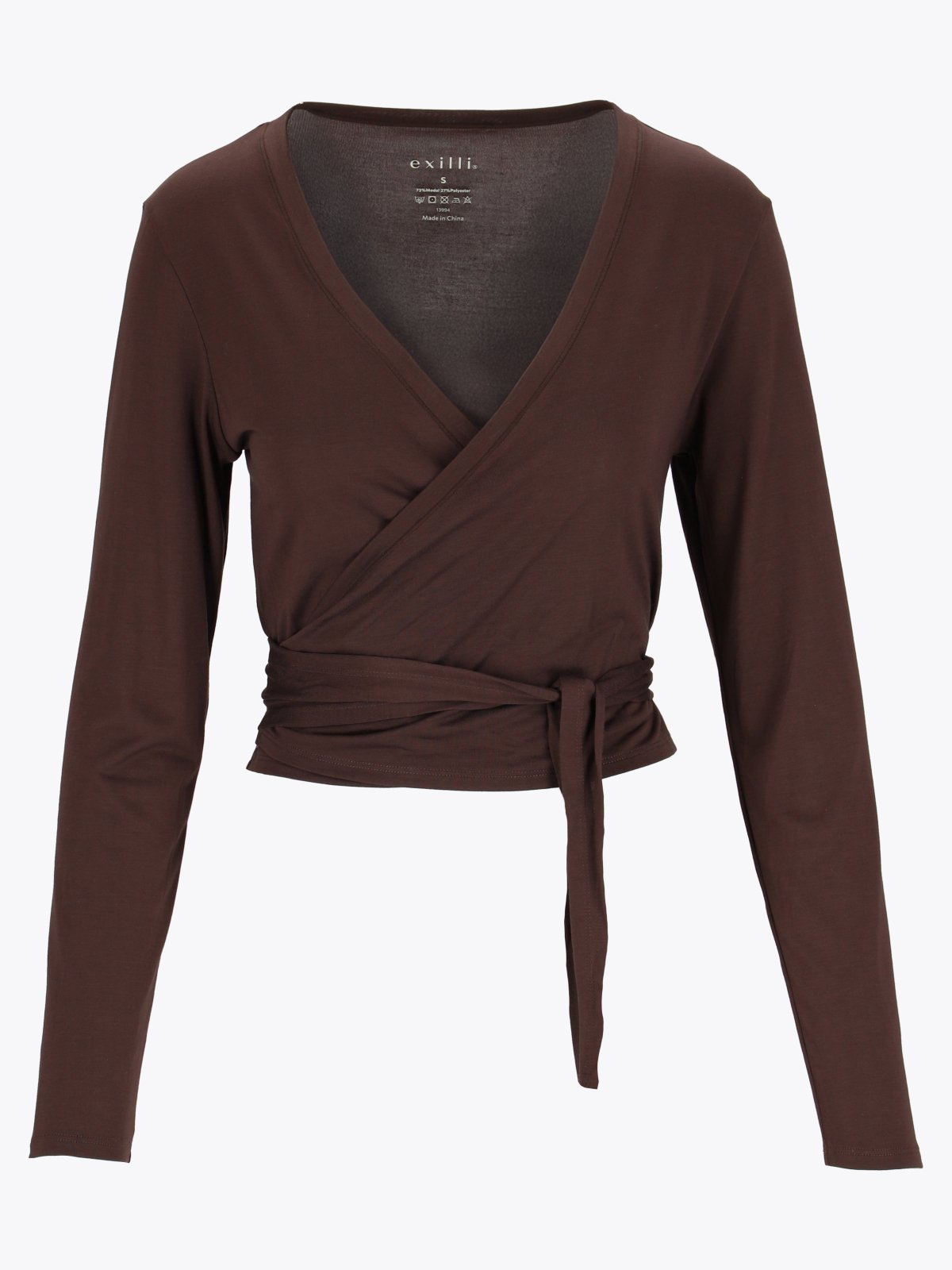 Exilli Luna Wrap Top Coffee