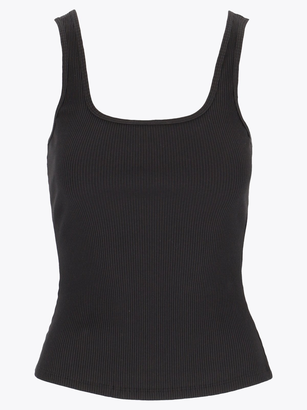 Exilli Aura Ribbed Singlet Black