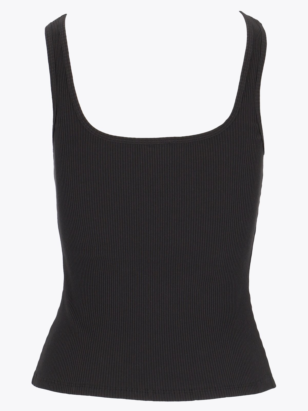 Exilli Aura Ribbed Singlet Black